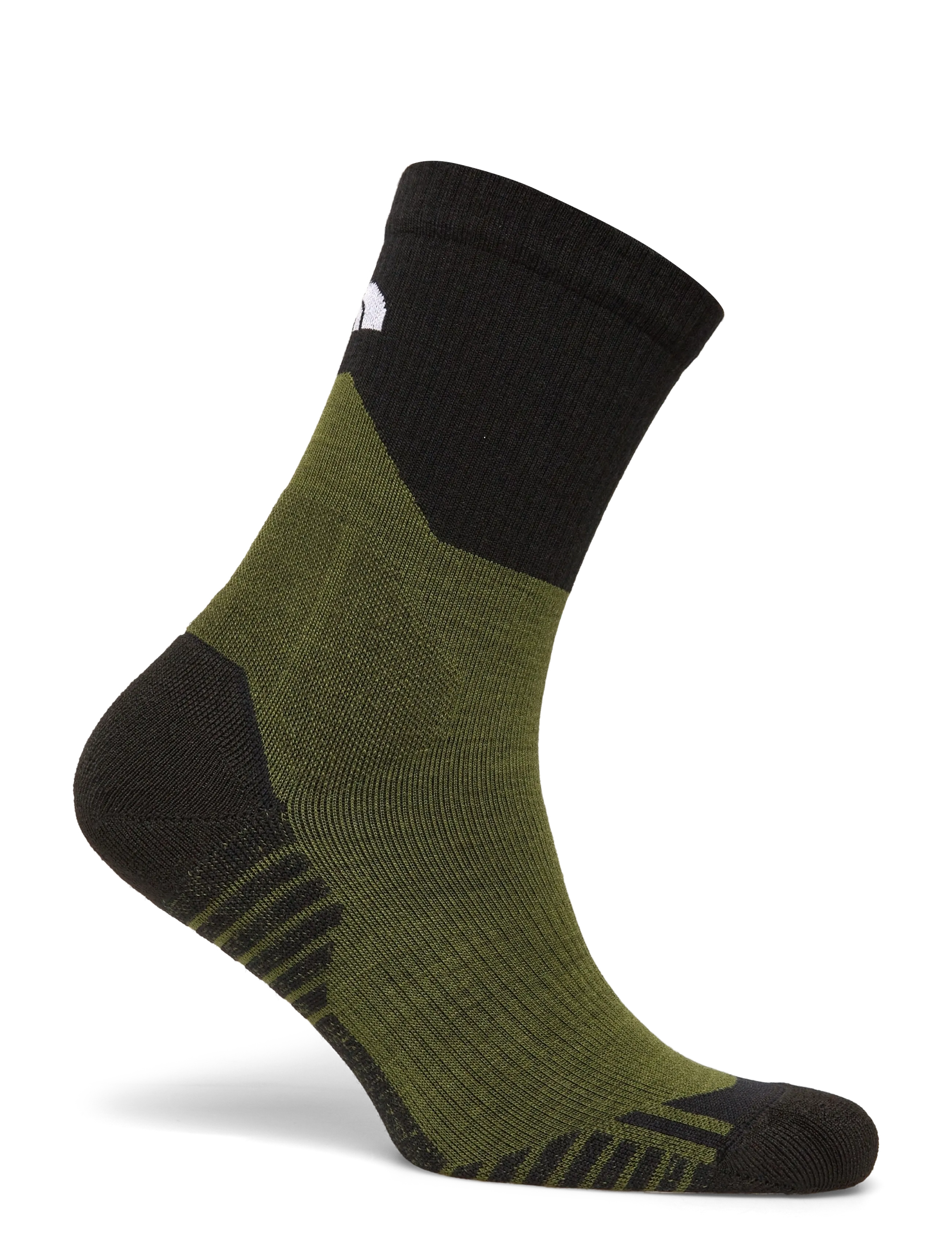 The North Face - HIKING CREW SOCK - bark mist/woodland gree - 1
