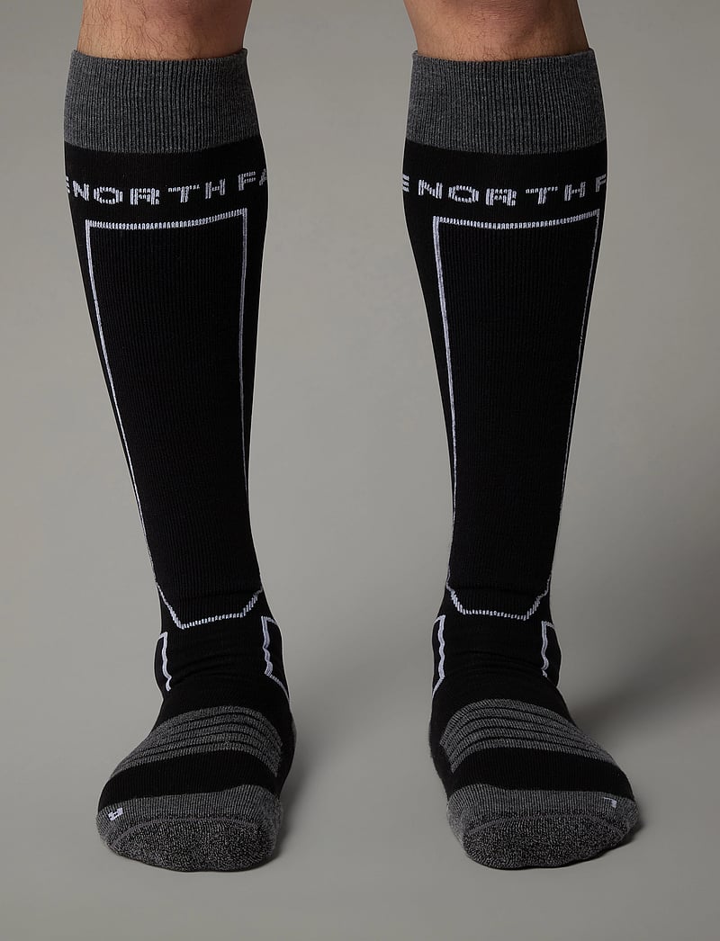 The North Face - RESORT SKI SOCK - tnf black/monument grey - 0