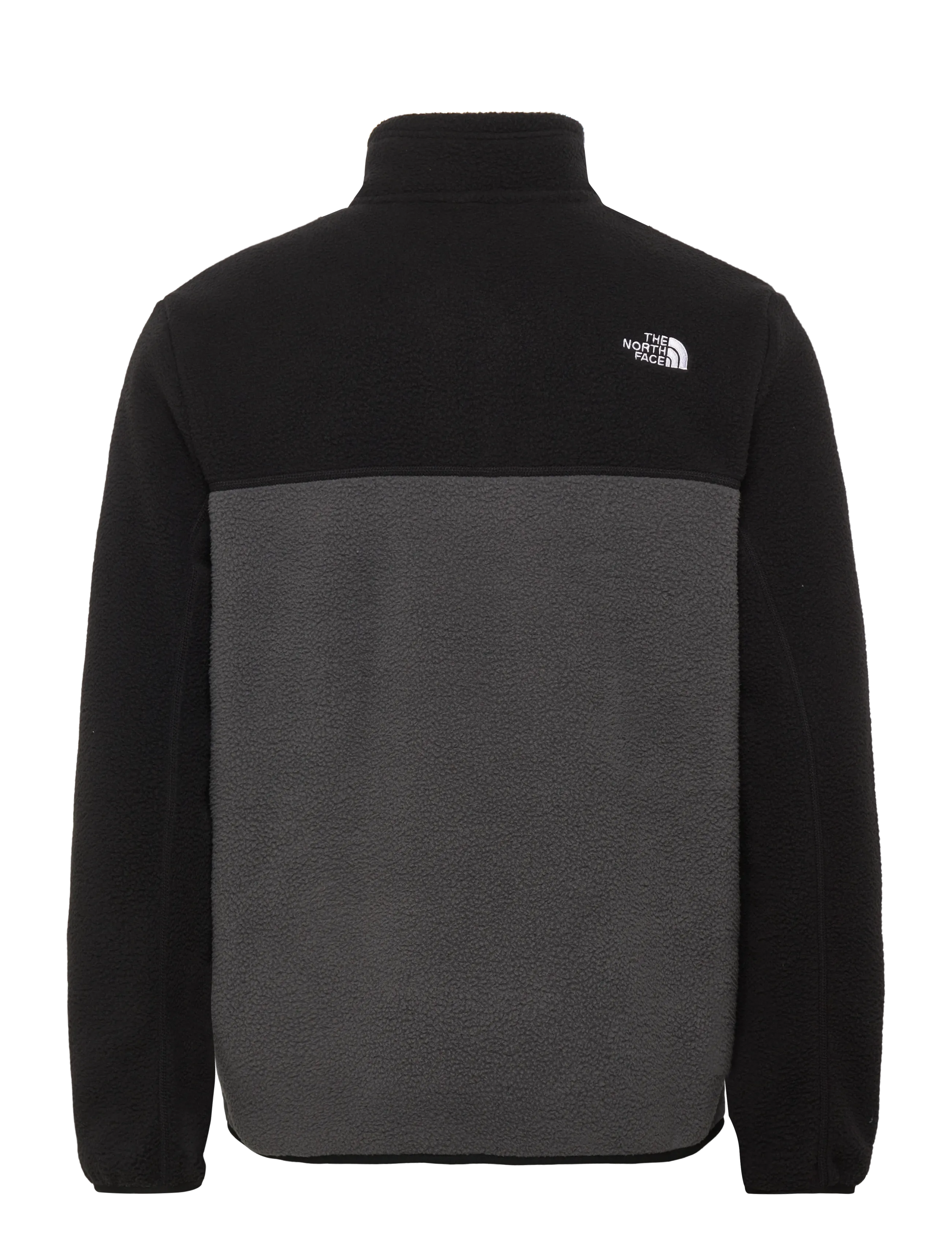 The North Face - M YUMIORI FULL ZIP - fleece & mellanlager - anthracite grey/tnf bla - 2