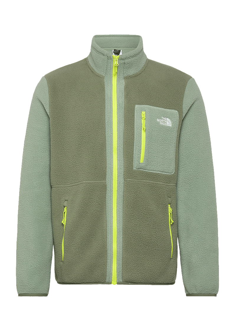 The North Face - M YUMIORI FULL ZIP - fleece & mellanlager - bark mist/slate moss/fi - 1