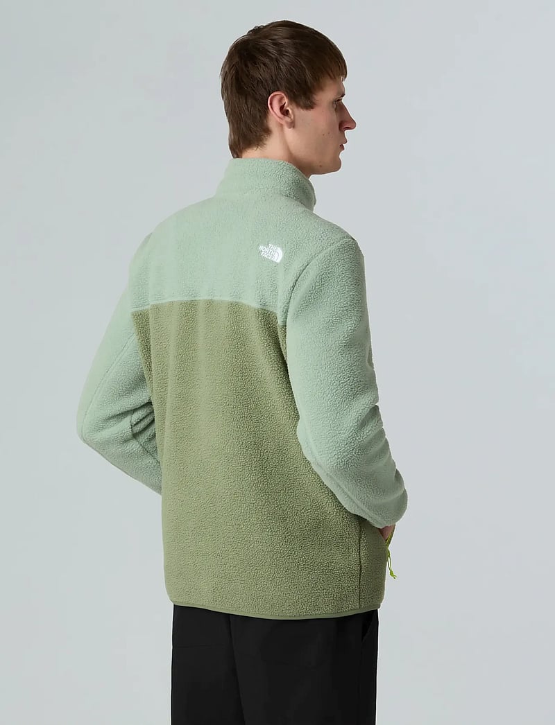 The North Face - M YUMIORI FULL ZIP - fleece & mellanlager - bark mist/slate moss/fi - 4