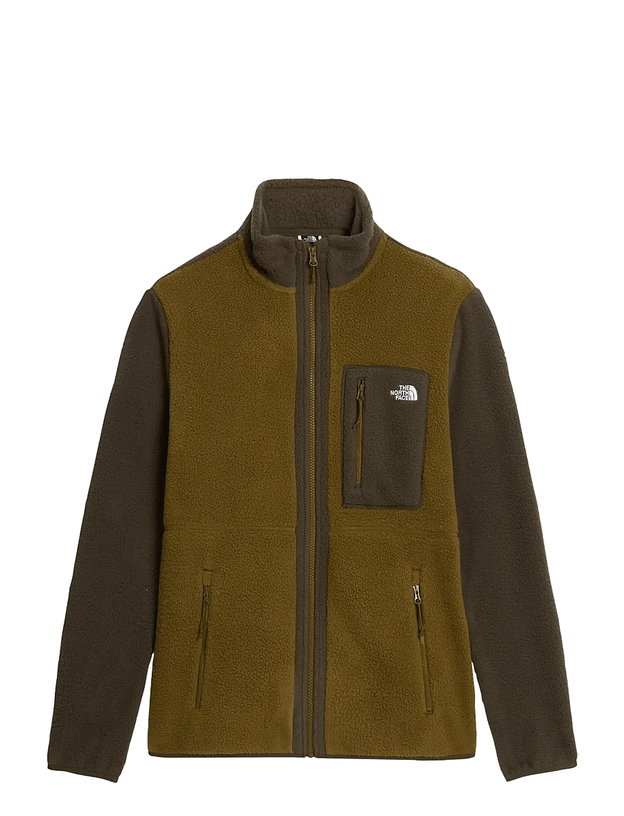The North Face - M YUMIORI FULL ZIP - fleece & mellanlager - caraway seed/new taupe - 1