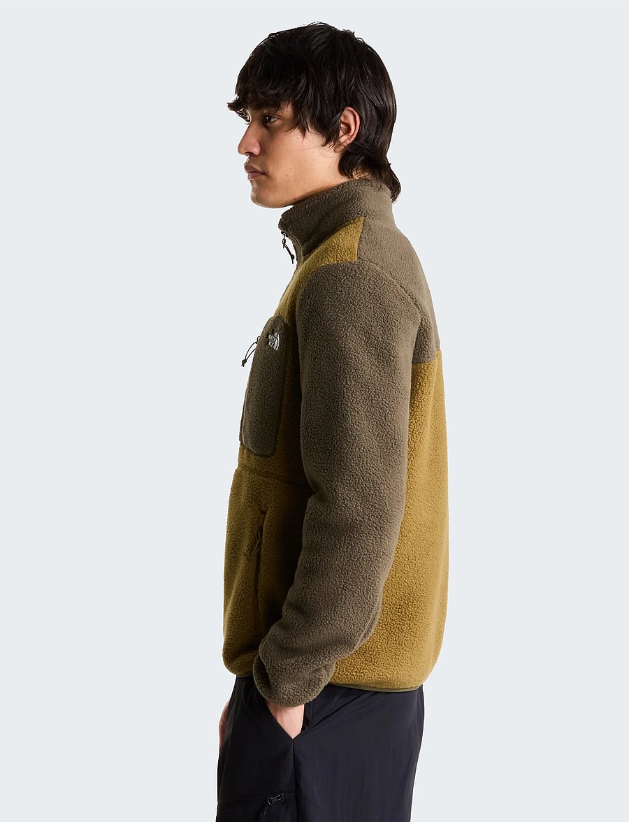 The North Face - M YUMIORI FULL ZIP - fleece & mellanlager - caraway seed/new taupe - 4