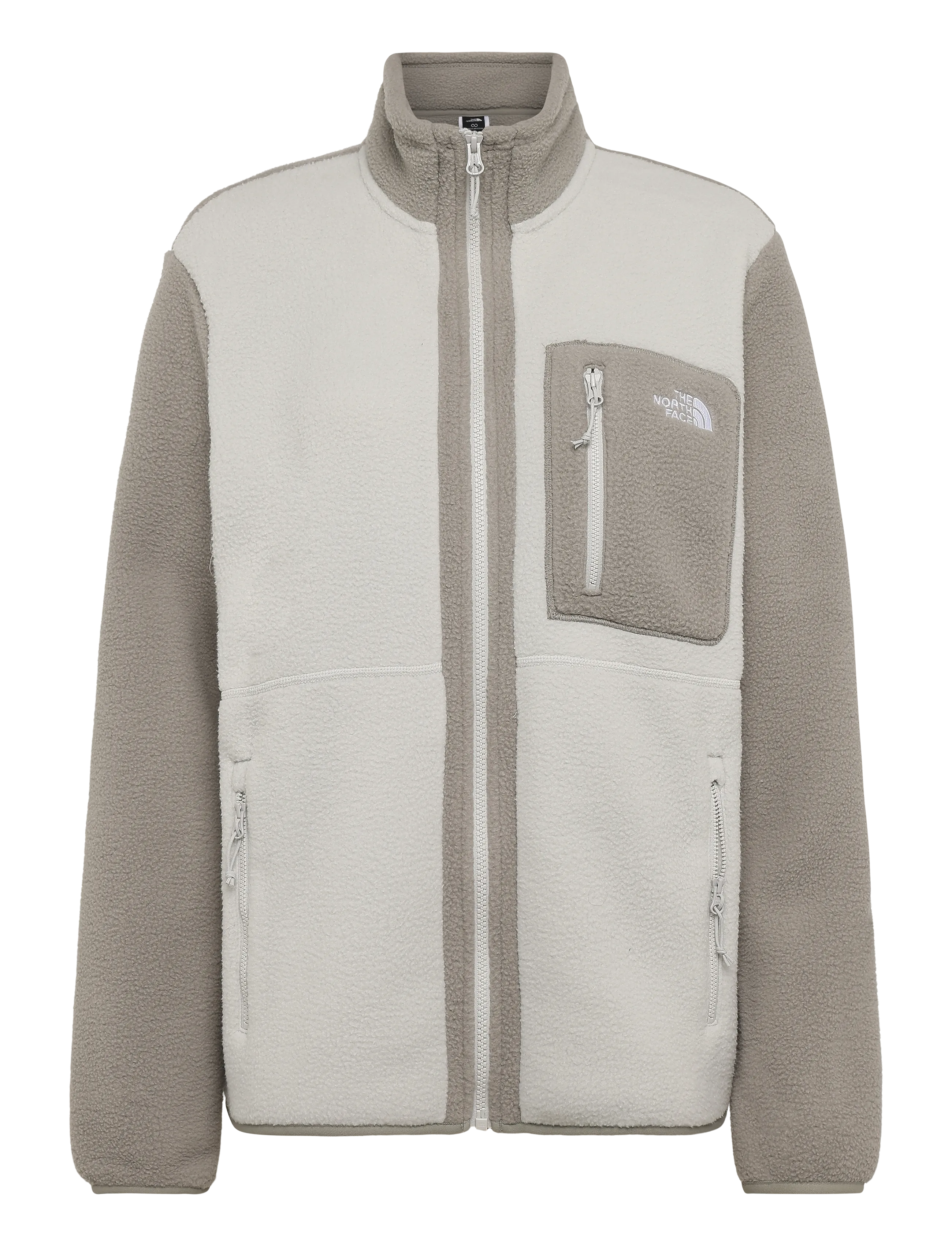 The North Face - M YUMIORI FULL ZIP - fleece & midlayer - cumulus cloud/stone sla - 1