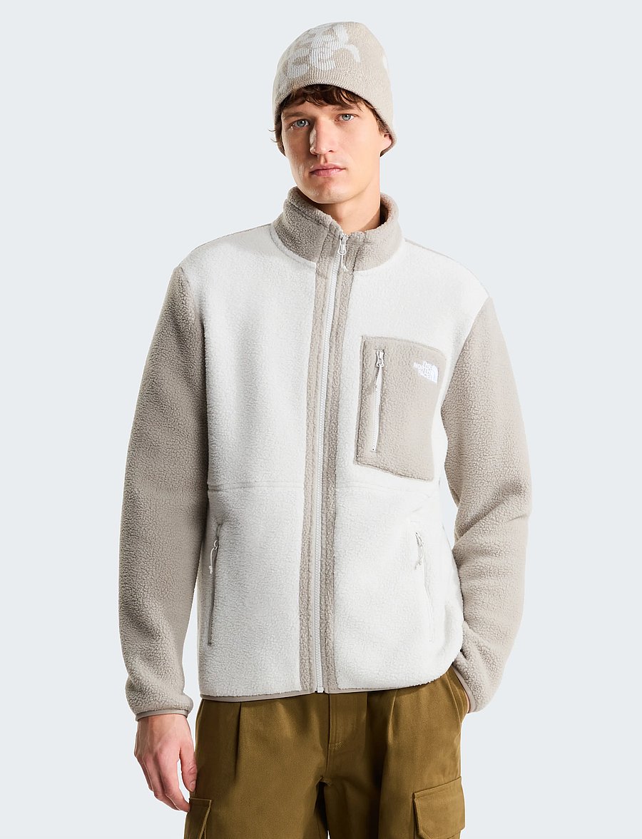 The North Face - M YUMIORI FULL ZIP - fleece & midlayer - cumulus cloud/stone sla - 0