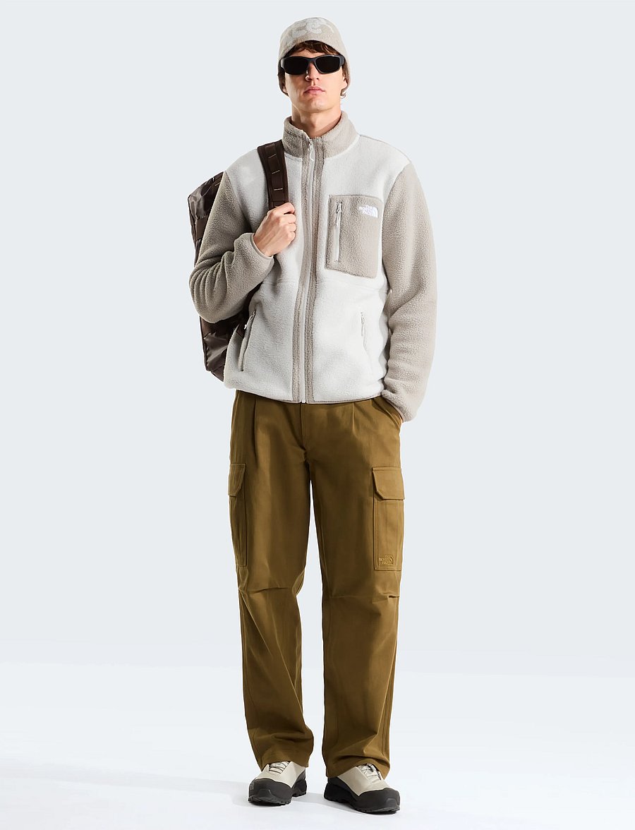 The North Face - M YUMIORI FULL ZIP - fleece & midlayer - cumulus cloud/stone sla - 3