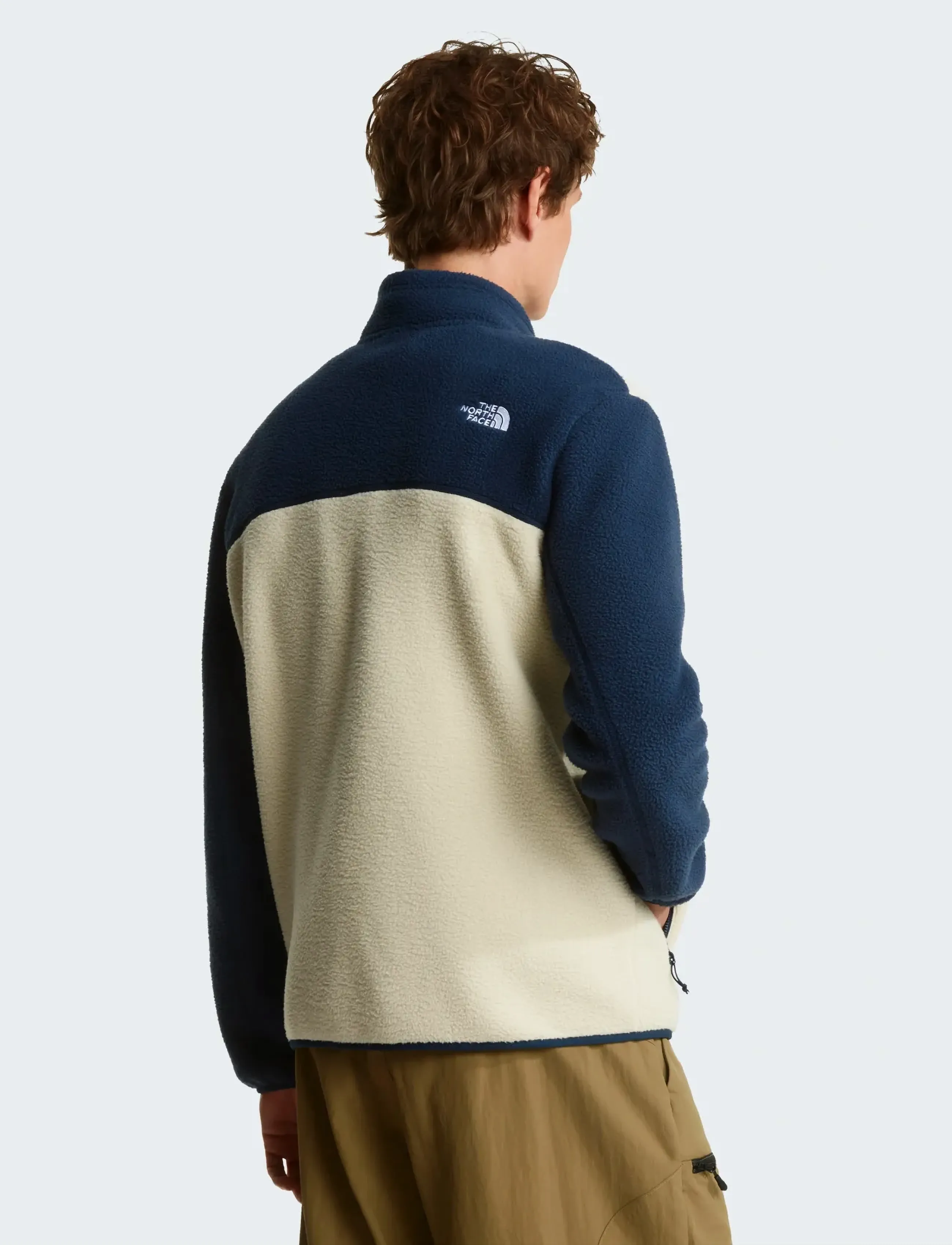 The North Face - M YUMIORI FULL ZIP - fleece & mellanlager - desert stone/summit nav - 5