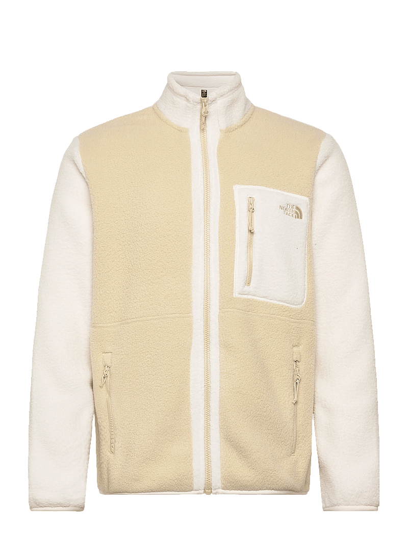 The North Face - M YUMIORI FULL ZIP - fleece & midlayer - gravel/white dune/grave - 1