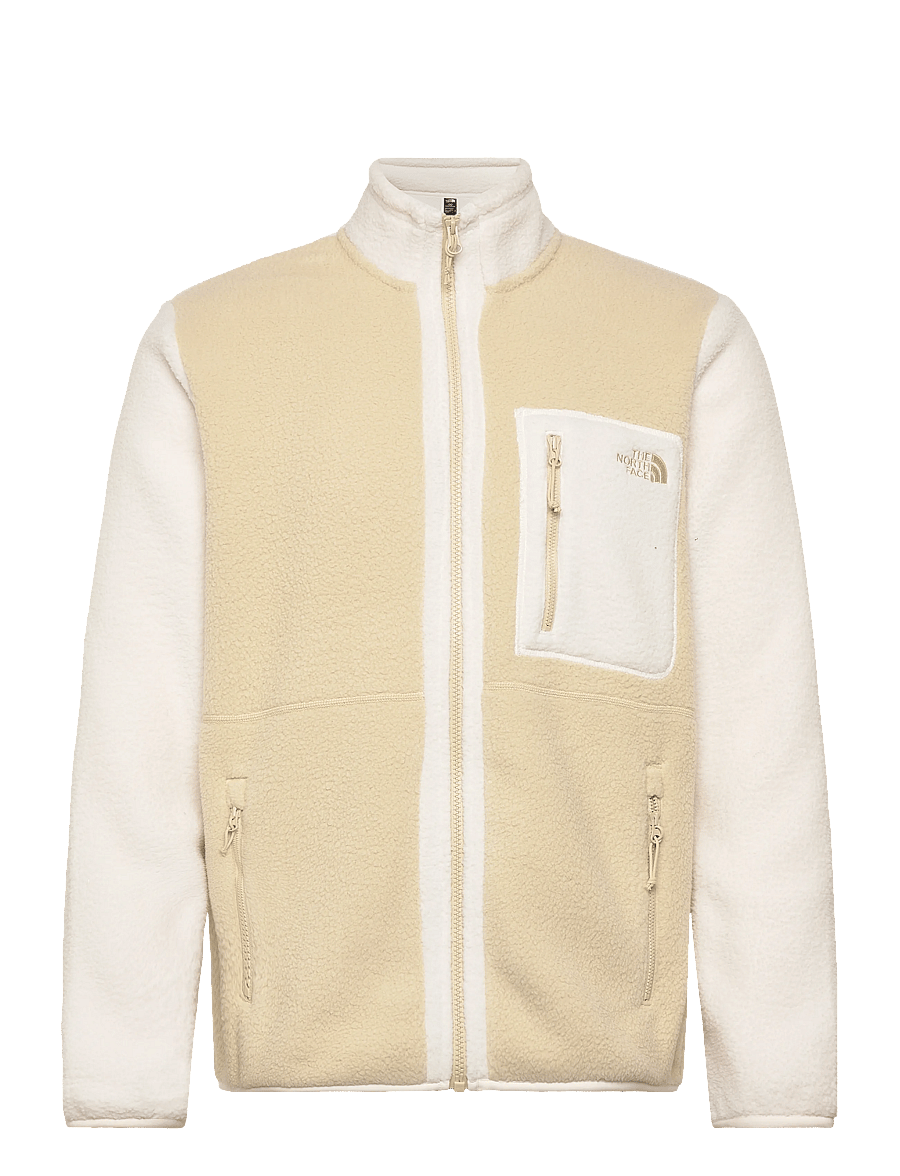 The North Face - M YUMIORI FULL ZIP - flīsa un siltās jakas - gravel/white dune/grave - 1