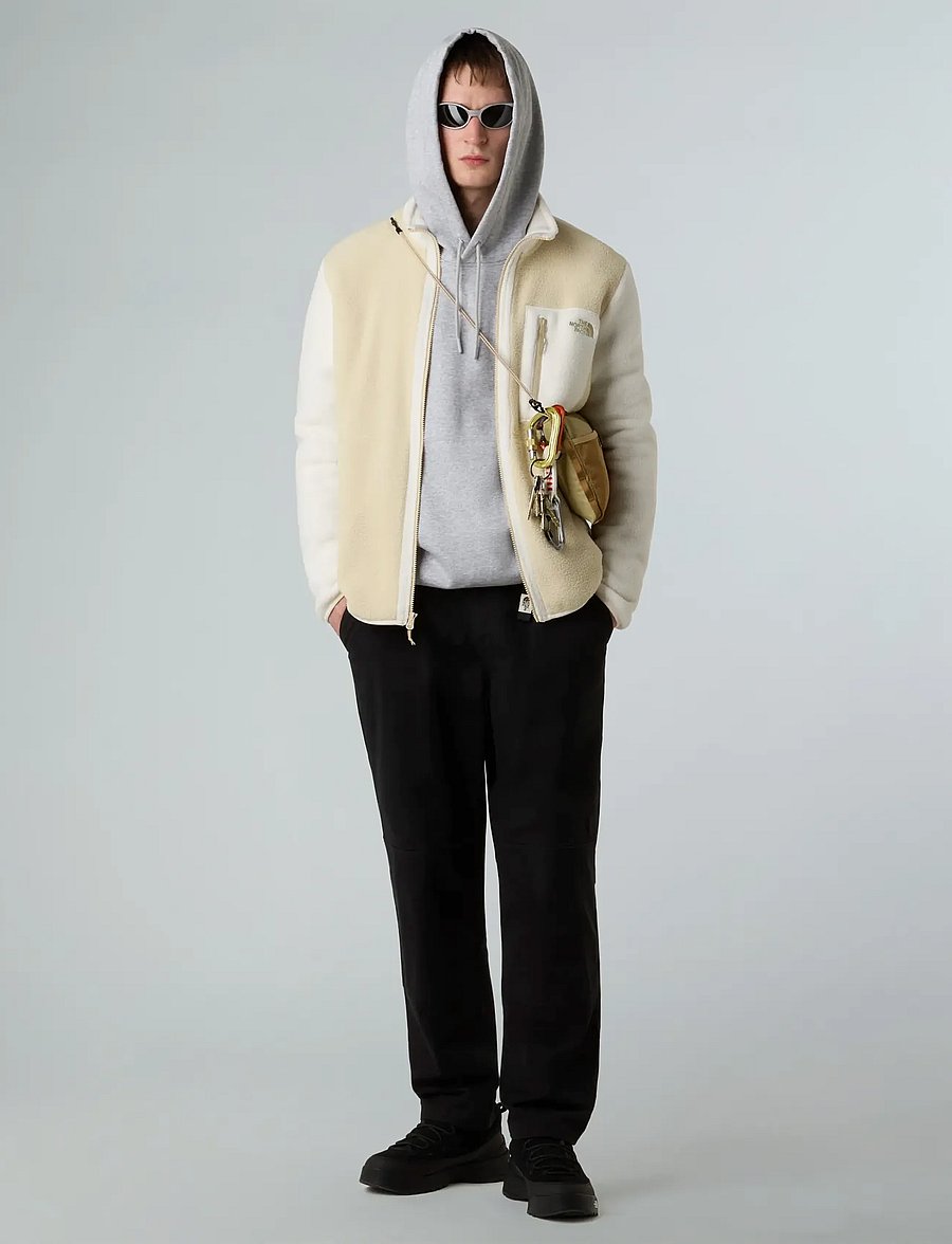 The North Face - M YUMIORI FULL ZIP - flīsa un siltās jakas - gravel/white dune/grave - 3