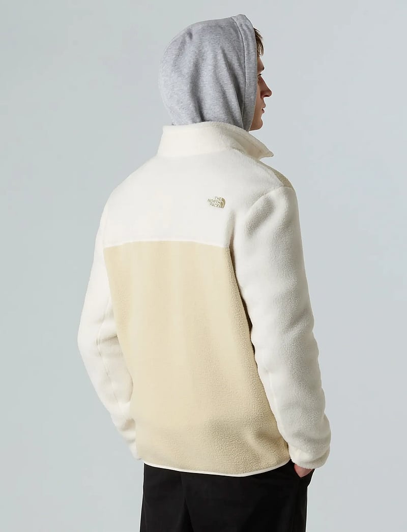 The North Face - M YUMIORI FULL ZIP - fleece & midlayer - gravel/white dune/grave - 4