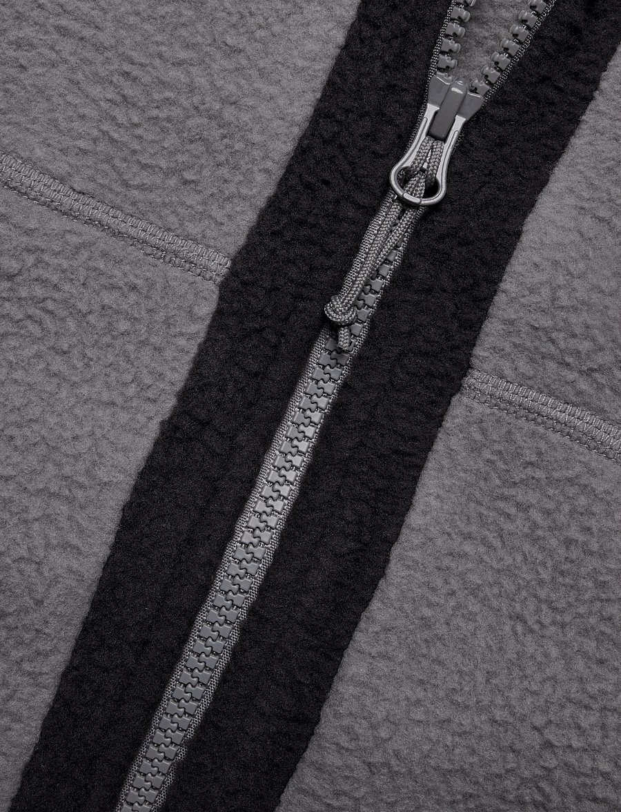 The North Face - M YUMIORI FULL ZIP - fleece & mellanlager - smoked pearl/tnf black - 3