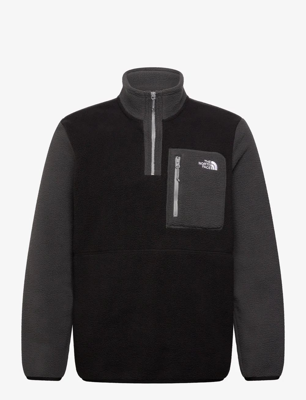The North Face - M YUMIORI 1/4 ZIP - fleece og mellomlag - tnfblk/asphltgry/mnmntgry - 0