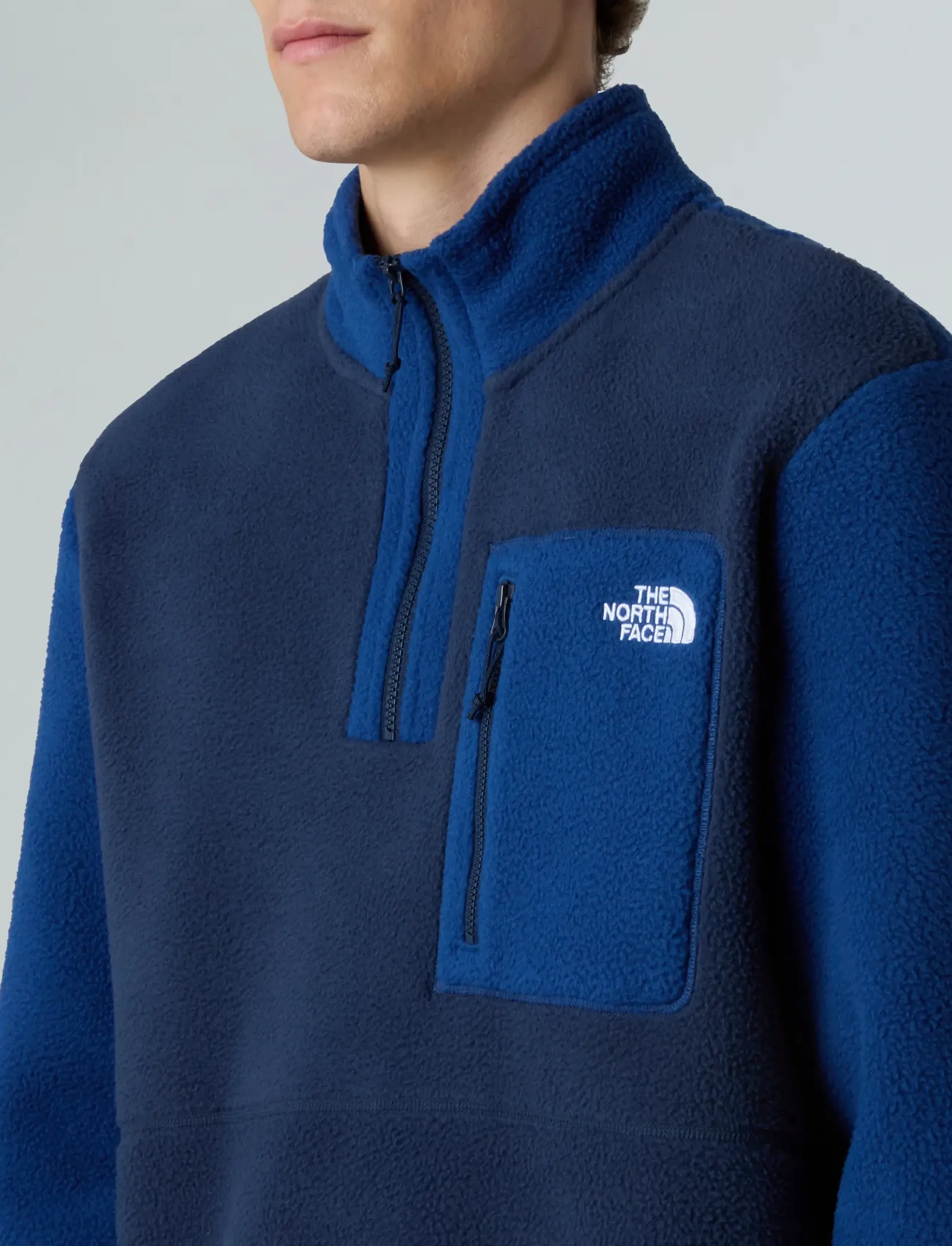 The North Face - M YUMIORI 1/4 ZIP - fleece & midlayer - blue - 5