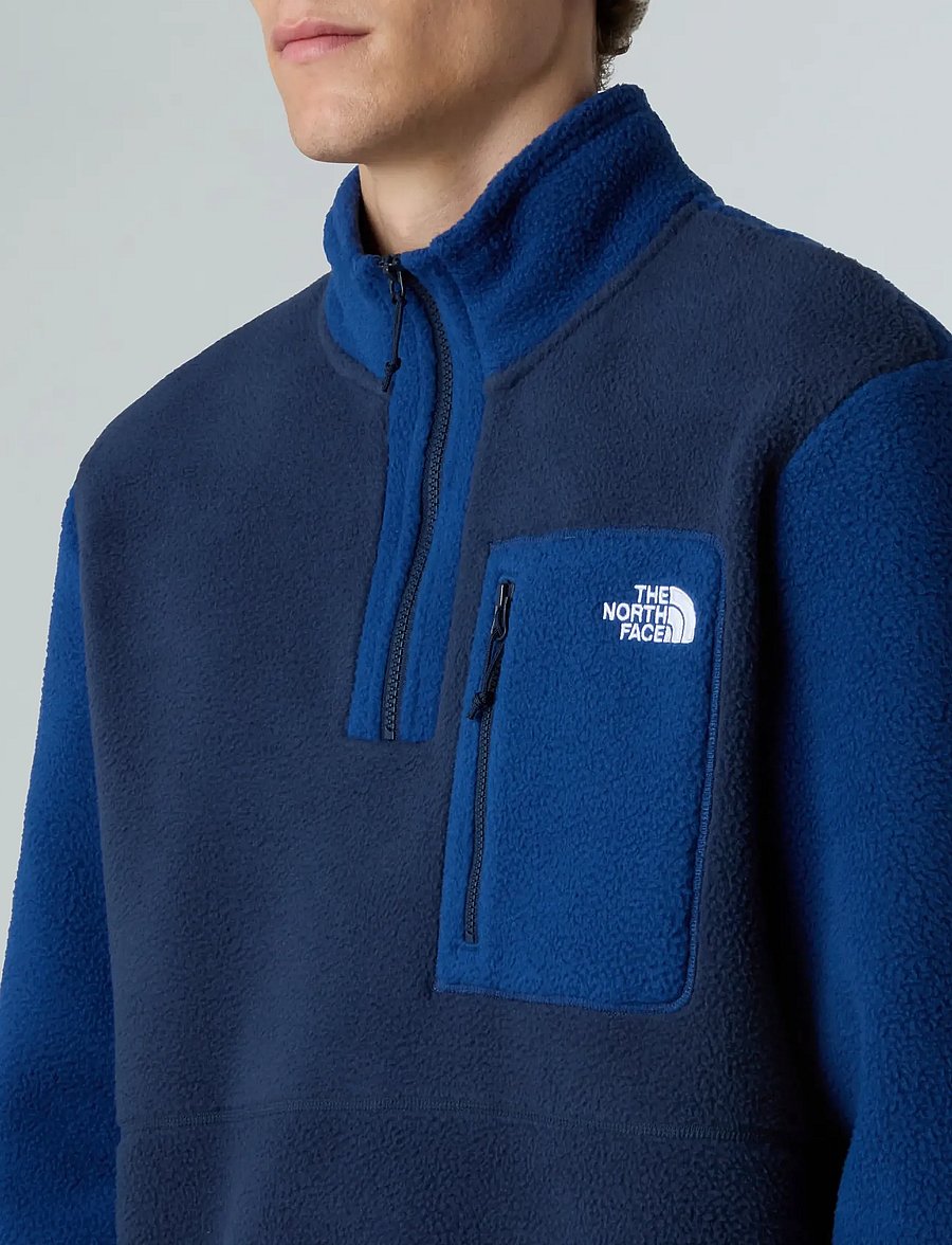 The North Face - M YUMIORI 1/4 ZIP - fleeces & midlayers - blue - 5