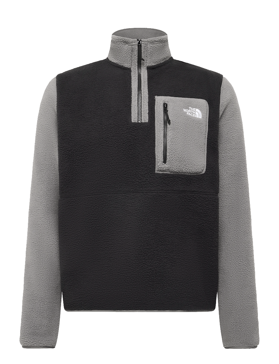 The North Face - M YUMIORI 1/4 ZIP - fleece & midlayer - tnf black/smoked pearl - 1