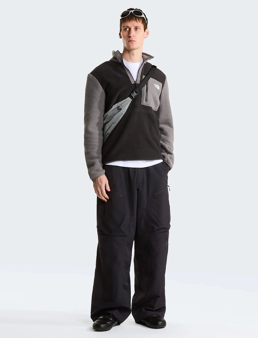 The North Face - M YUMIORI 1/4 ZIP - fleece & midlayer - tnf black/smoked pearl - 3