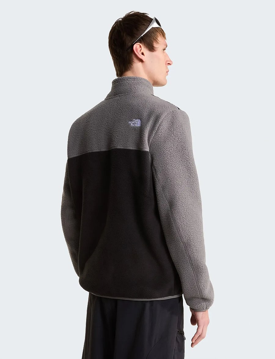 The North Face - M YUMIORI 1/4 ZIP - fleece & midlayer - tnf black/smoked pearl - 5
