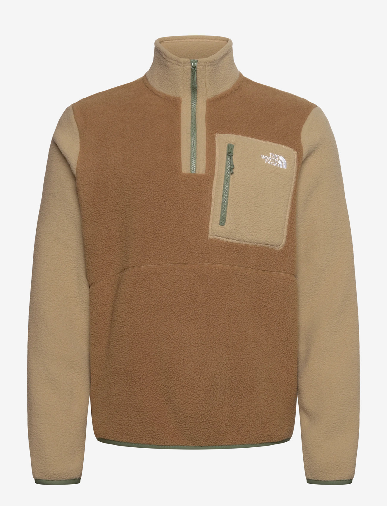 The North Face - M YUMIORI 1/4 ZIP - fleeces & midlayers - utility brown/khaki sto - 1