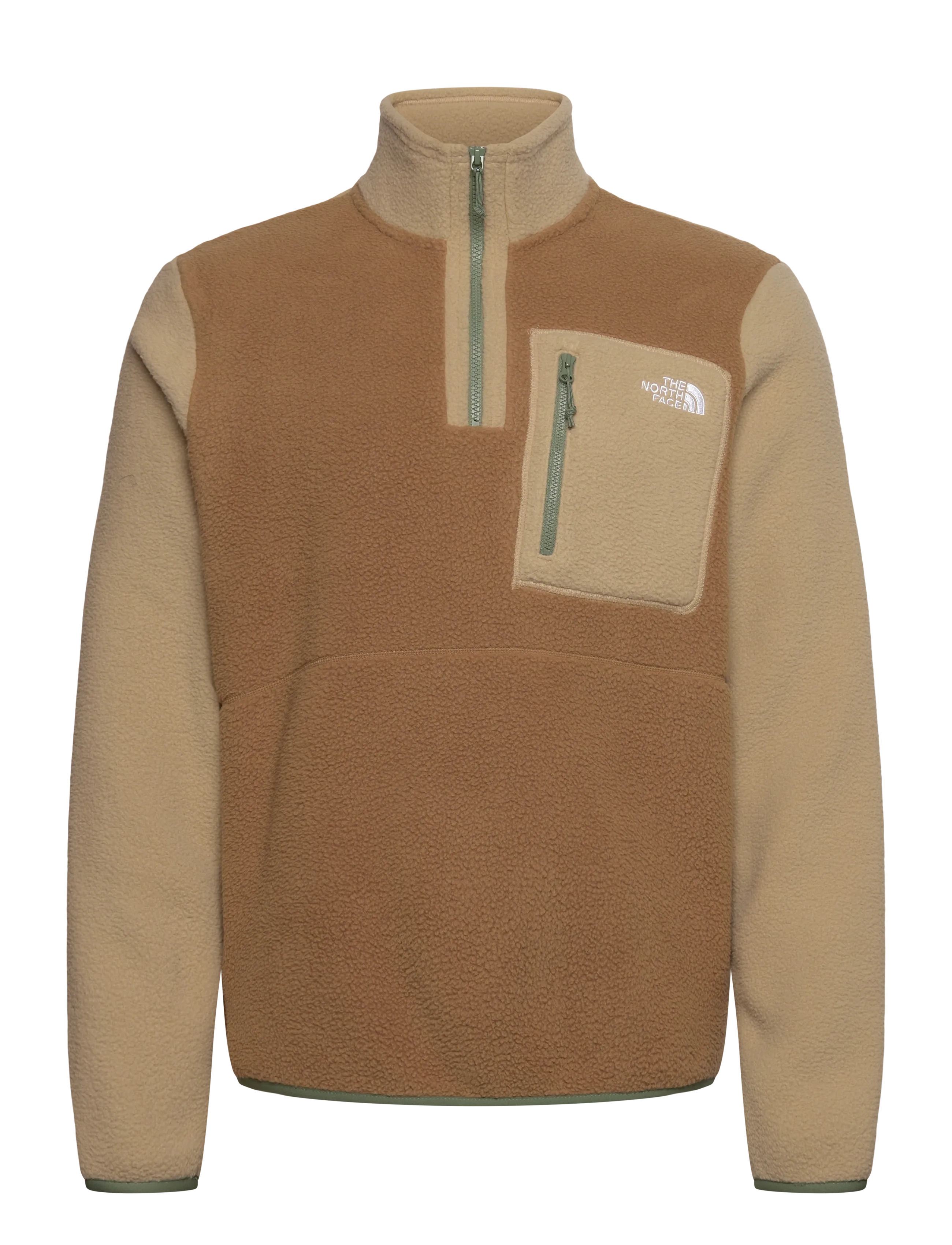 The North Face M YUMIORI 1/4 ZIP - The North Face Men - UTILITY BROWN/KHAKI STO / brown