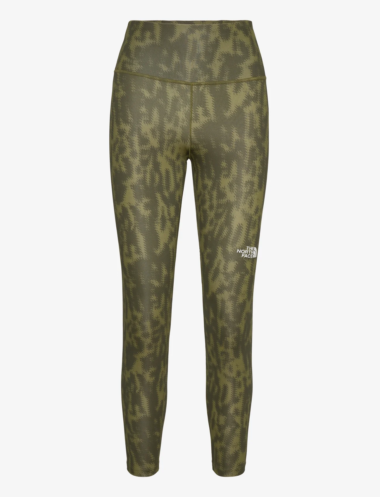 The North Face - W FLEX 25IN TIGHT PRINT - legginsy do ćwiczeń - forest olive abstract p - 0