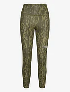 W FLEX 25IN TIGHT PRINT - FOREST OLIVE ABSTRACT P