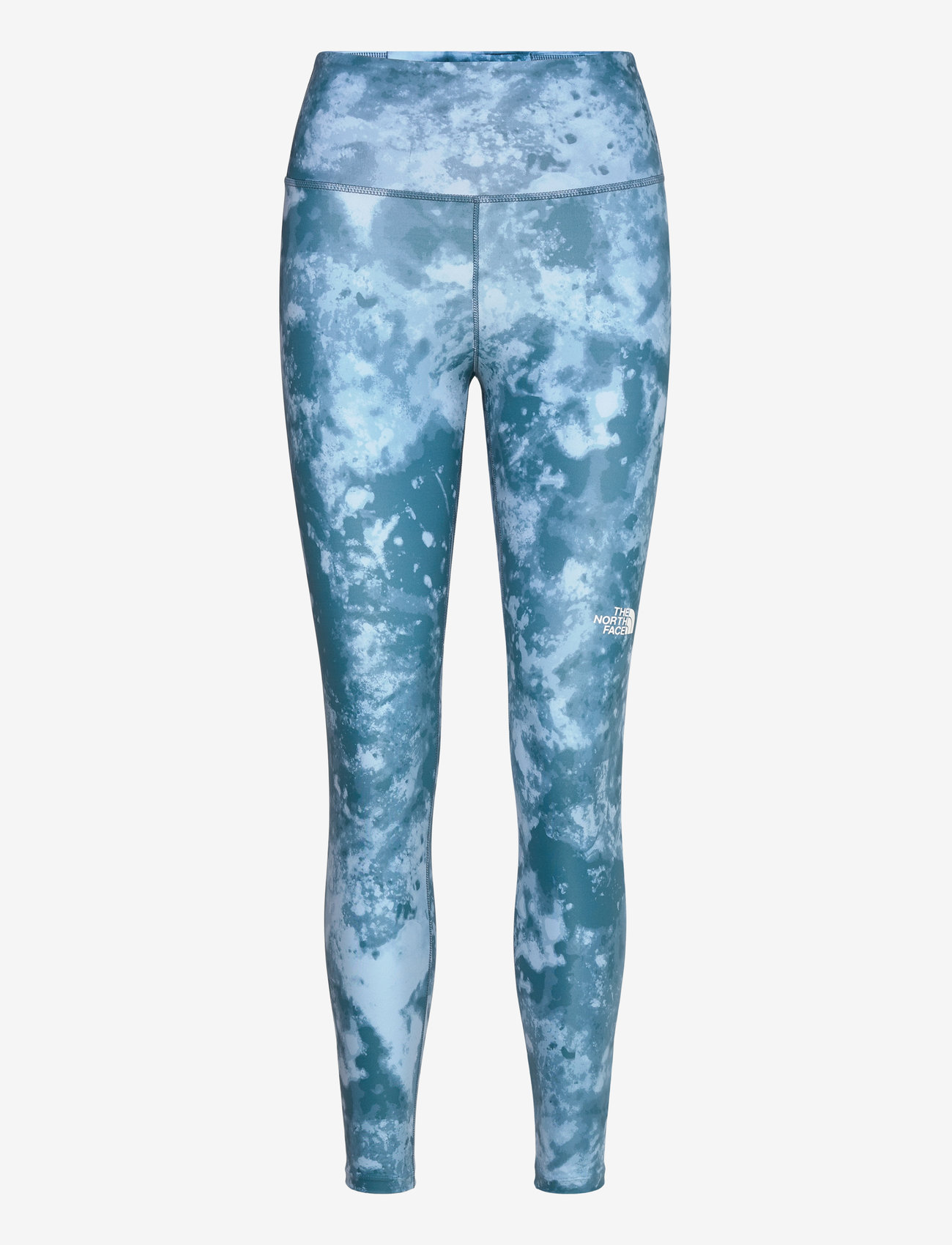 The North Face - W FLEX 25IN TIGHT PRINT - tights - mallard blue micro half - 1