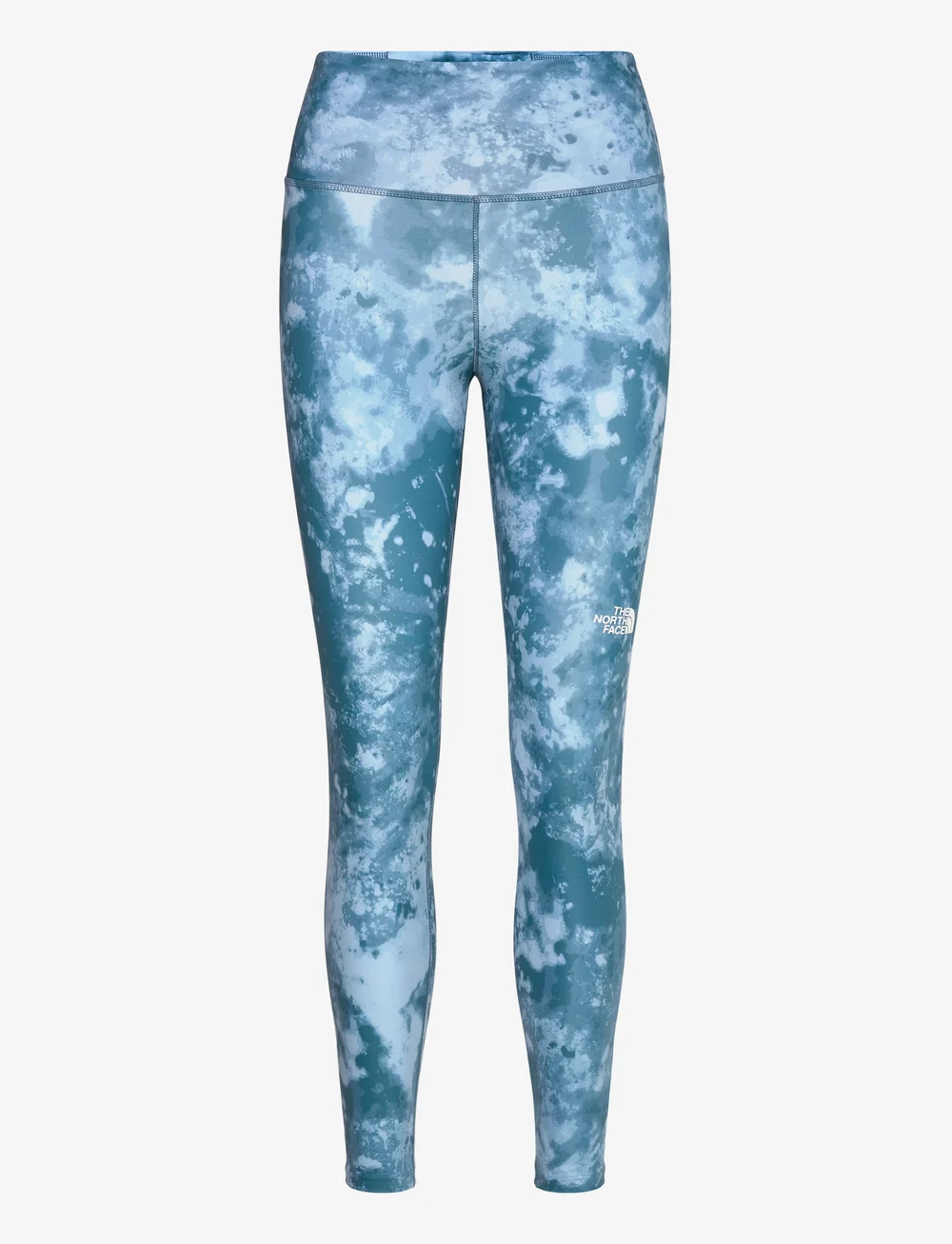 The North Face - W FLEX 25IN TIGHT PRINT - trainingstights - mallard blue micro half - 1