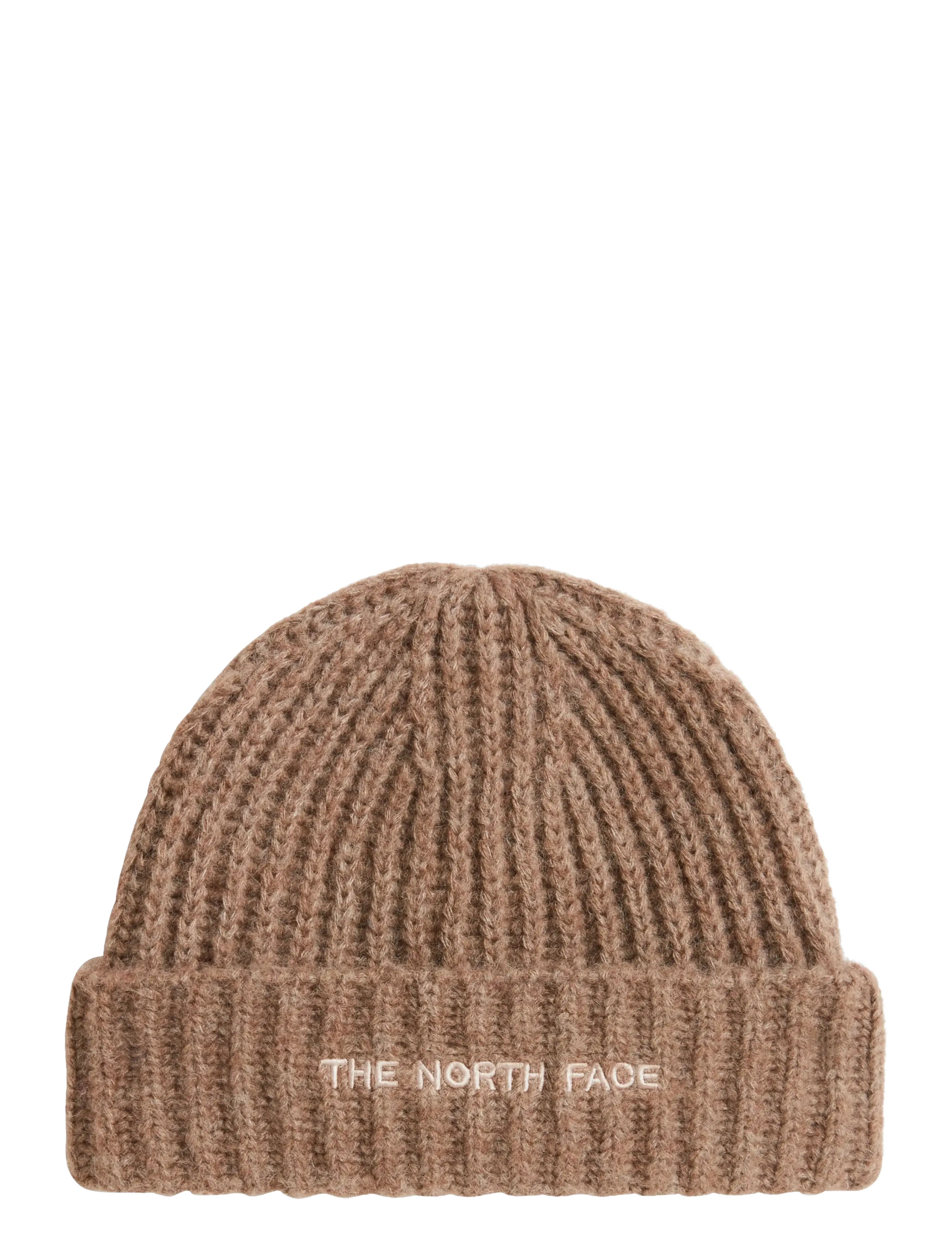 The North Face FOHAIR CABIN BEANIE - Accessories - GARNET / brown