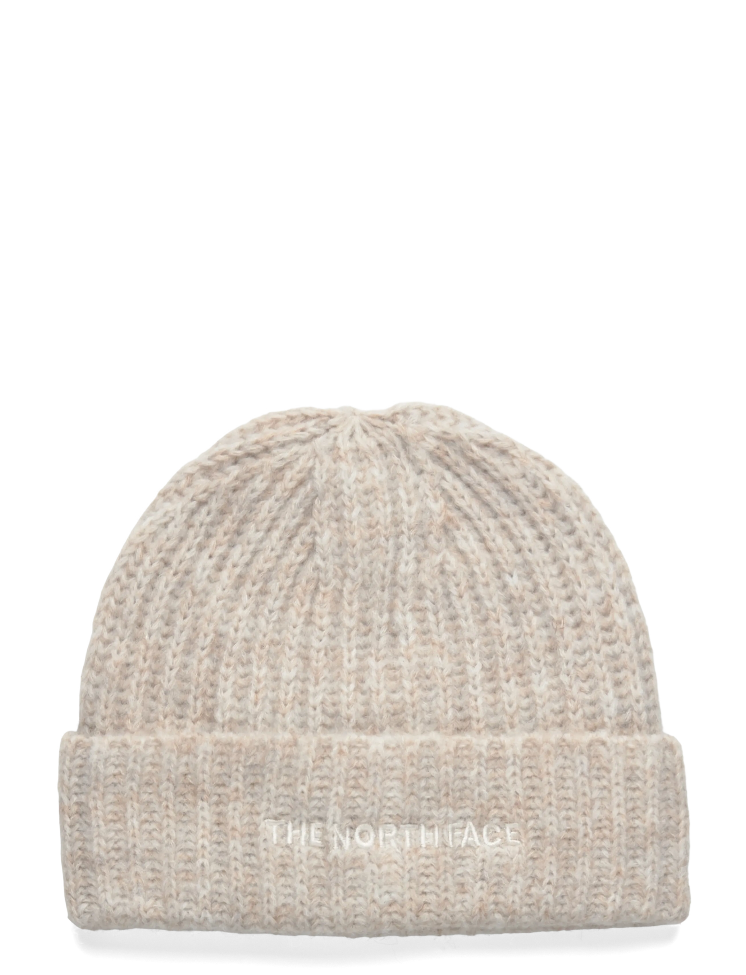 The North Face FOHAIR CABIN BEANIE - Accessories - WHITE DUNE / beige