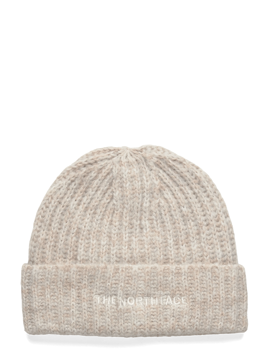 The North Face - FOHAIR CABIN BEANIE - kapelusze - white dune - 1
