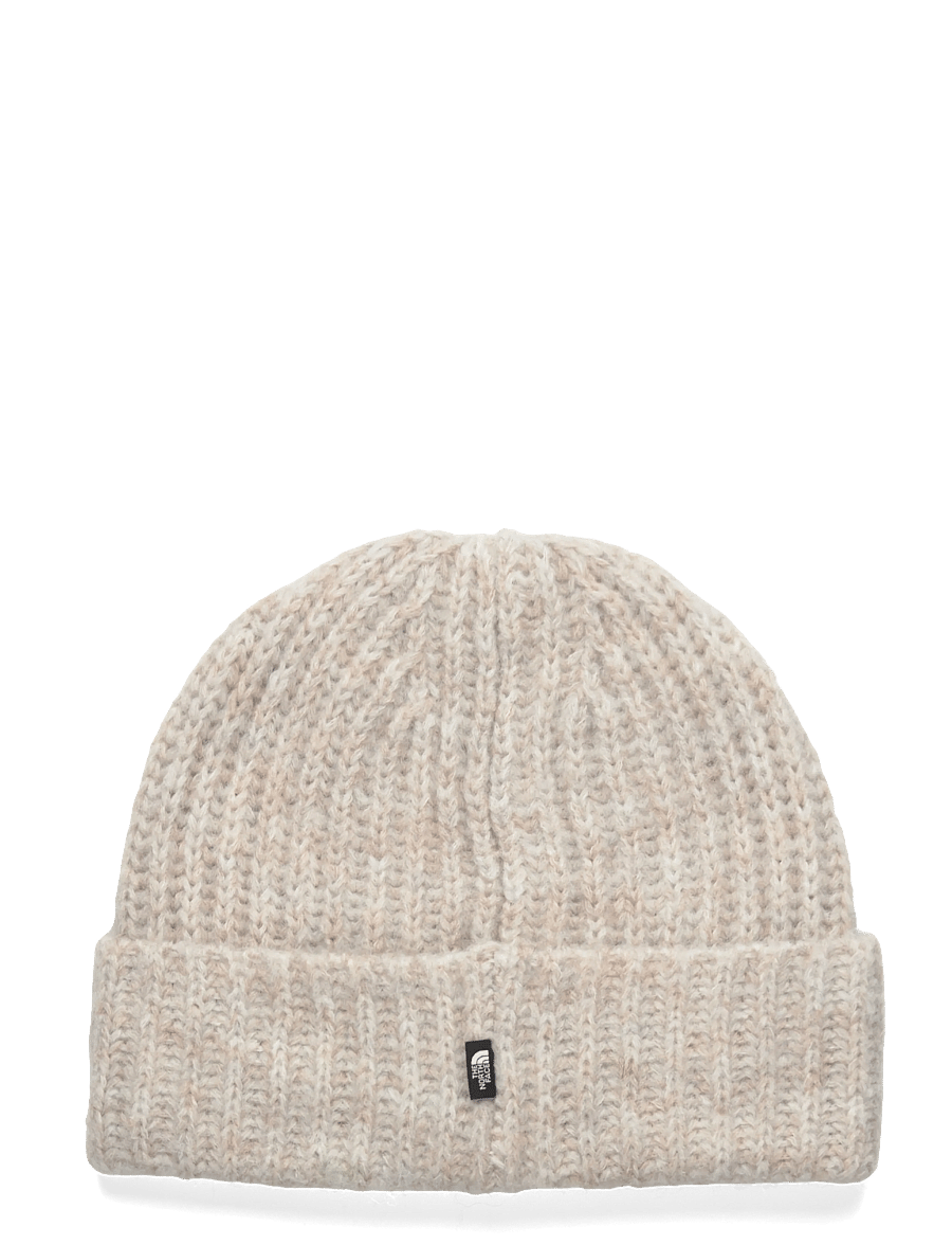 The North Face - FOHAIR CABIN BEANIE - kapelusze - white dune - 2