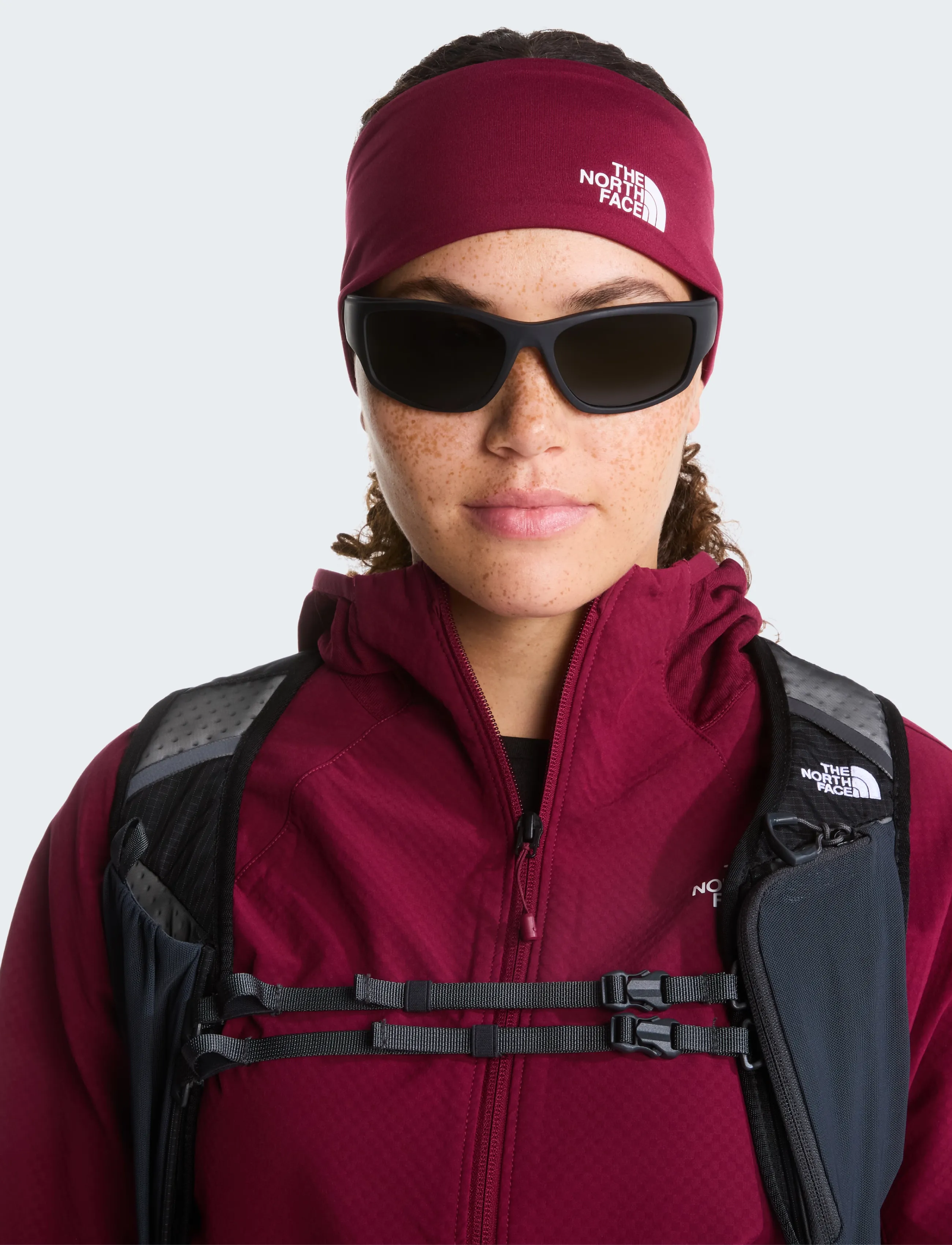 The North Face - BASE HEADBAND - pandebånd - burgundy crush - 2