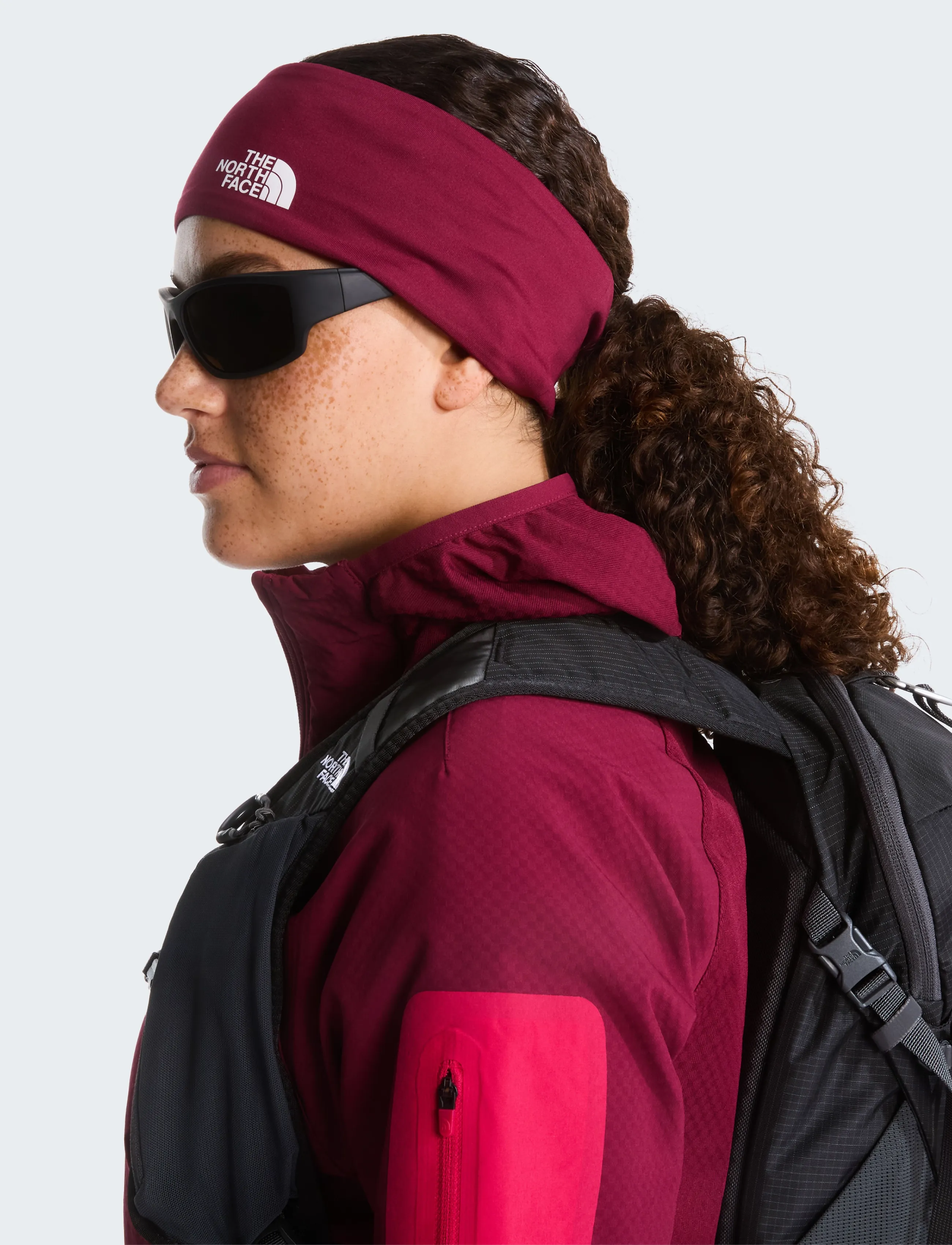 The North Face - BASE HEADBAND - pandebånd - burgundy crush - 3