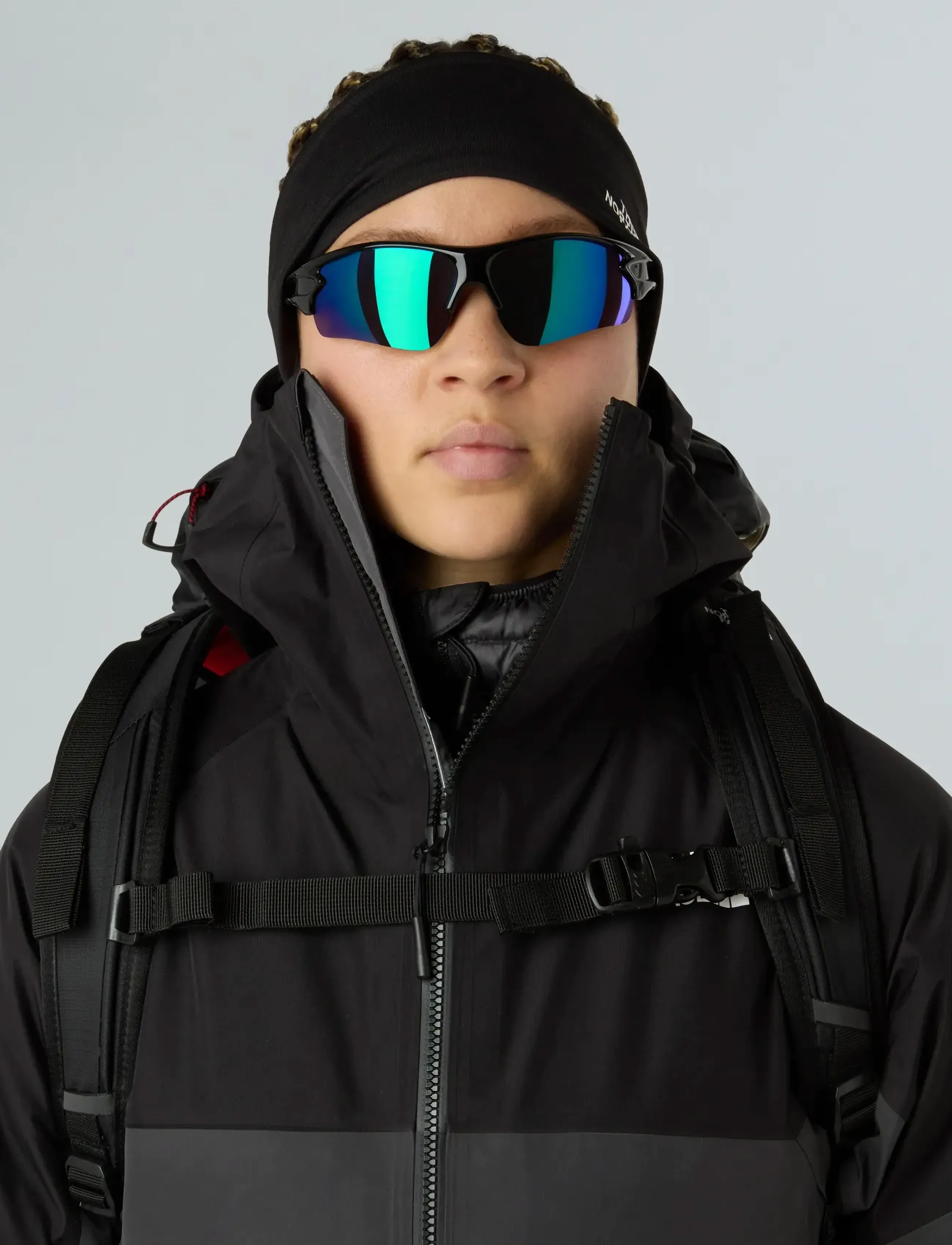 The North Face Base Headband, L/XL, Black, Sport Accessories > Sport Headbands, Dame