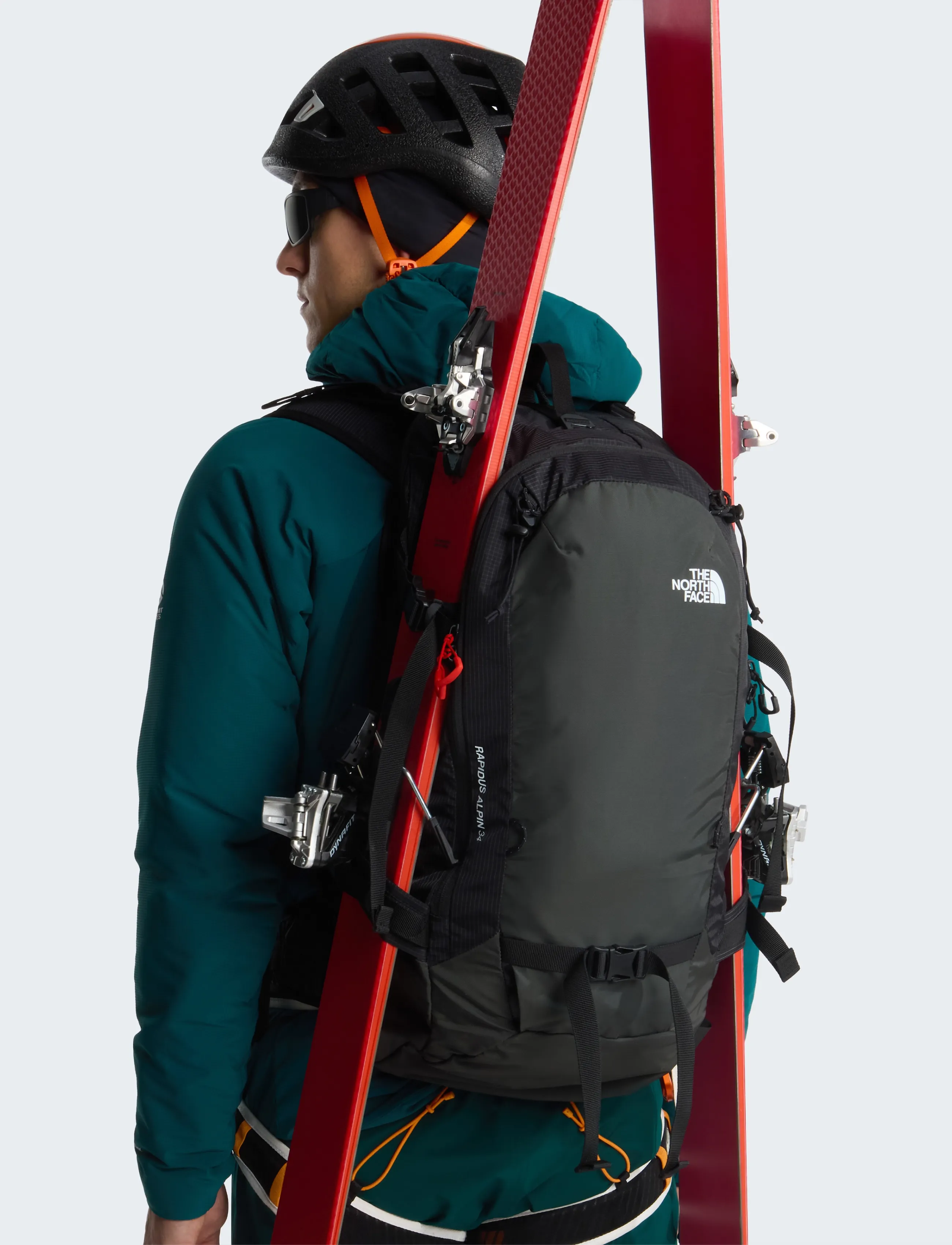 The North Face RAPIDUS ALPIN 34 - Sportmode - ASPHALT GREY/TNF BLACK / black