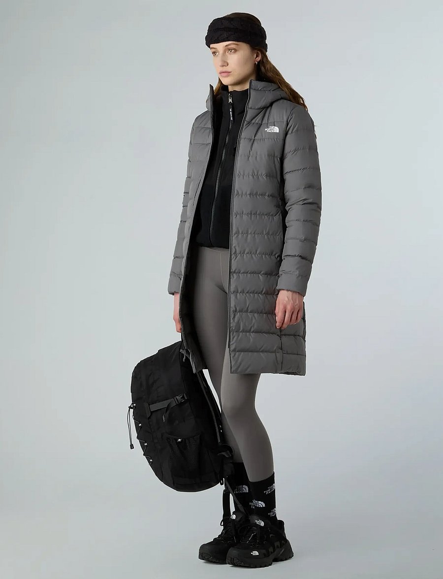 The North Face - W ACONCAGUA PARKA - parkasjackor - smoked pearl - 3