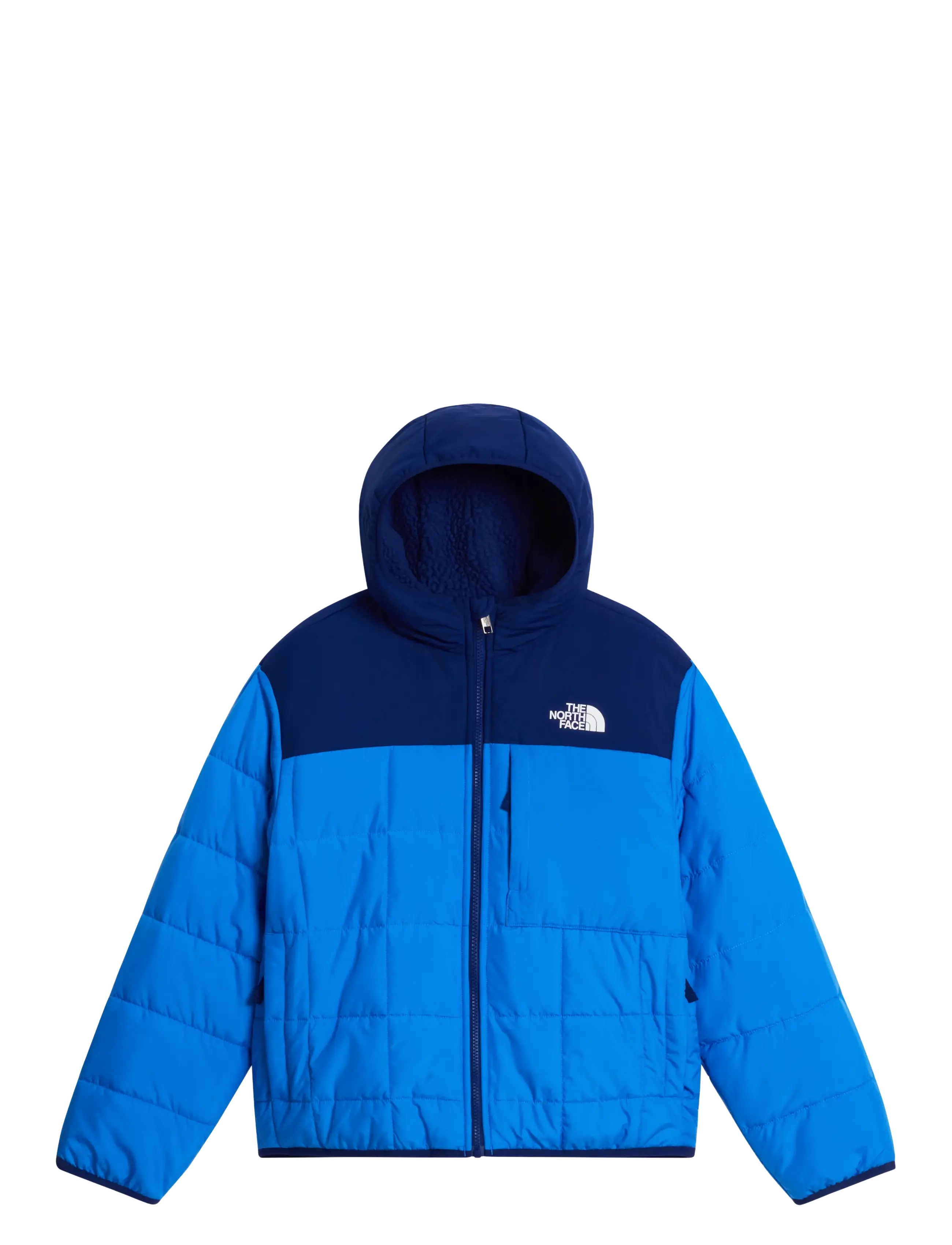 The North Face B REVERSIBLE SHASTA FZ HOODED JACKET - The North Face - ACTIVE BLUE/BOLD BLUE / blue