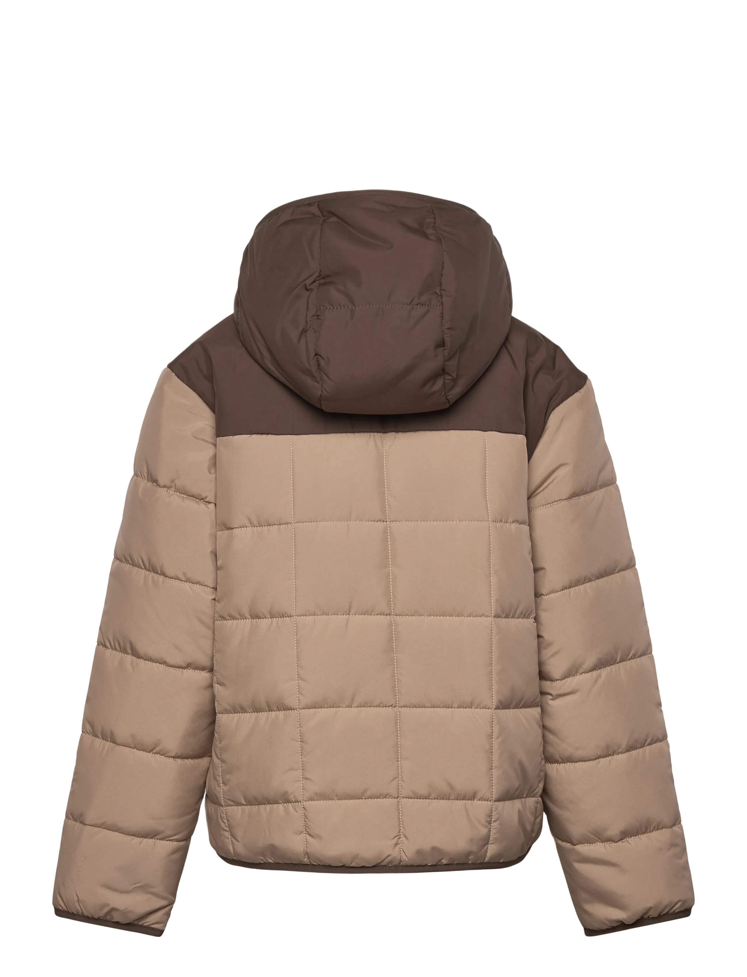 The North Face - B REVERSIBLE SHASTA FZ HOODED JACKET - steppjacken - mushroom grey/smokey br - 2