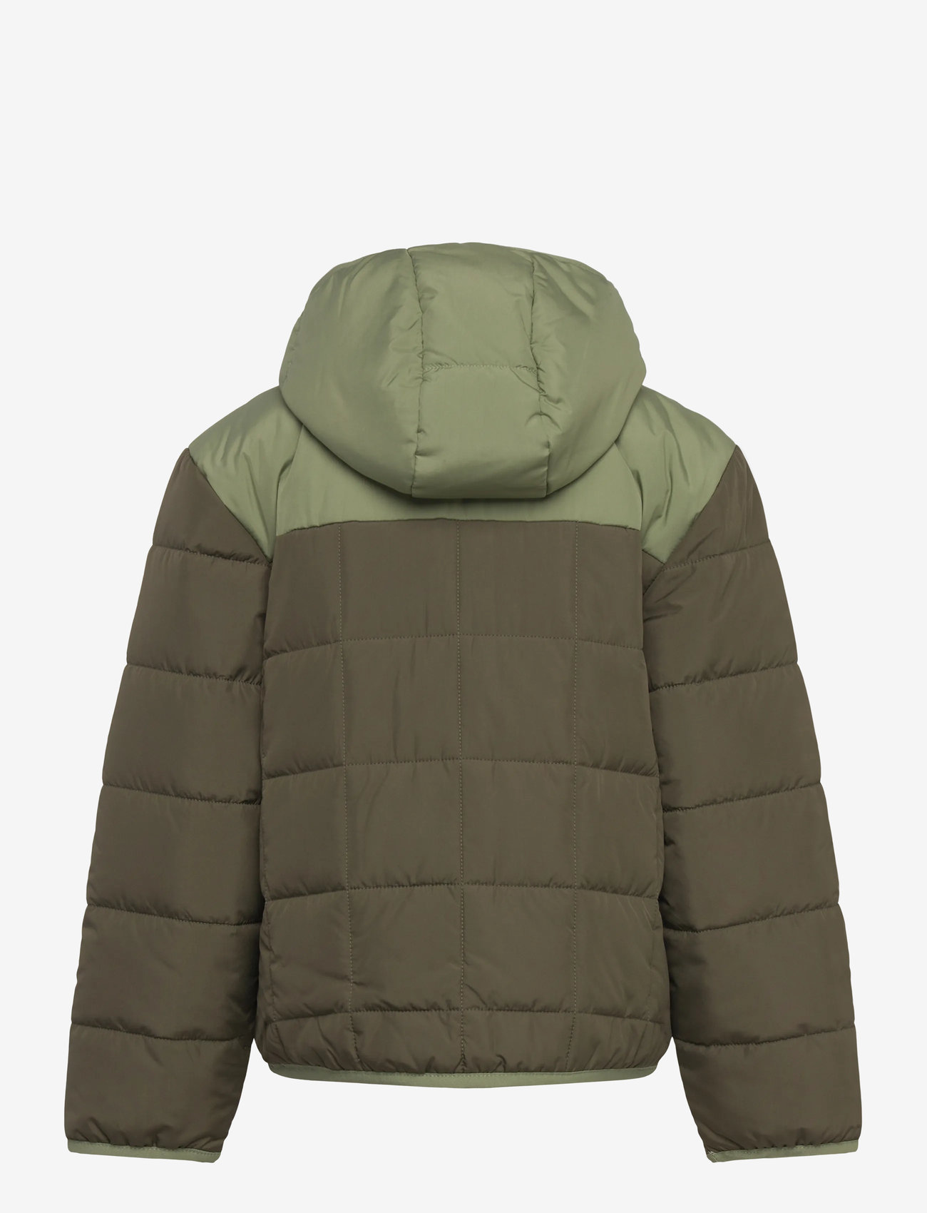 The North Face - B REVERSIBLE SHASTA FZ HOODED JACKET - quilted jackets - new taupe green/bark mi - 2
