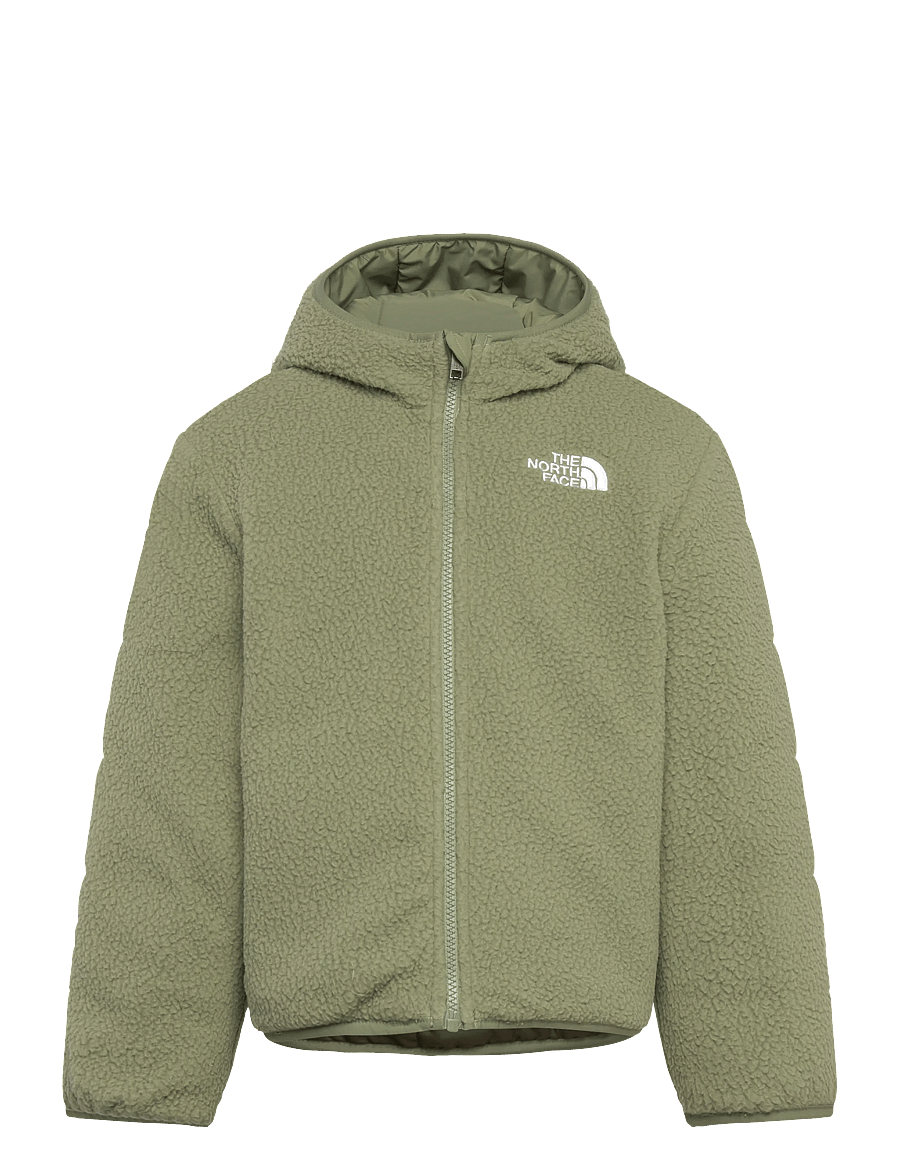 The North Face - B REVERSIBLE SHASTA FZ HOODED JACKET - steppjacken - new taupe green/bark mi - 3