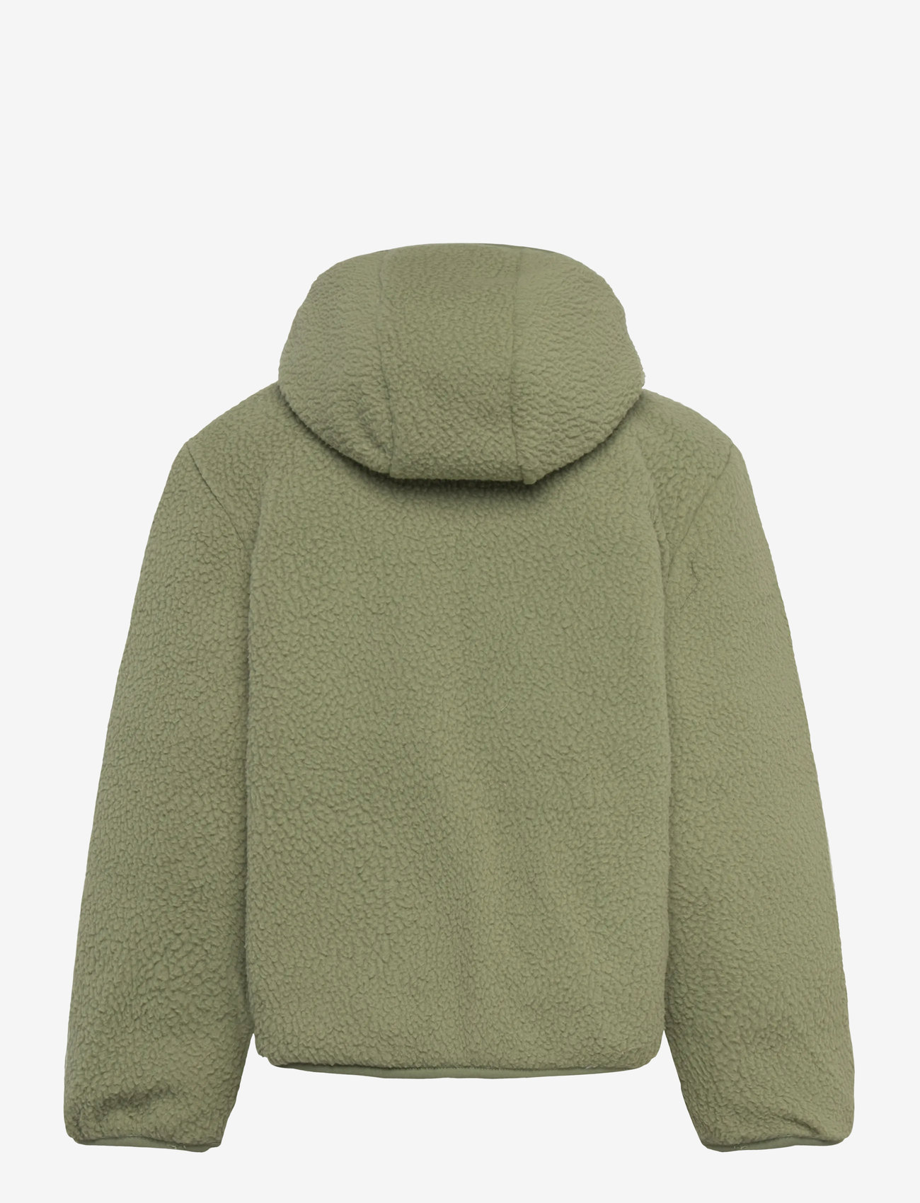 The North Face - B REVERSIBLE SHASTA FZ HOODED JACKET - quilted jackets - new taupe green/bark mi - 4