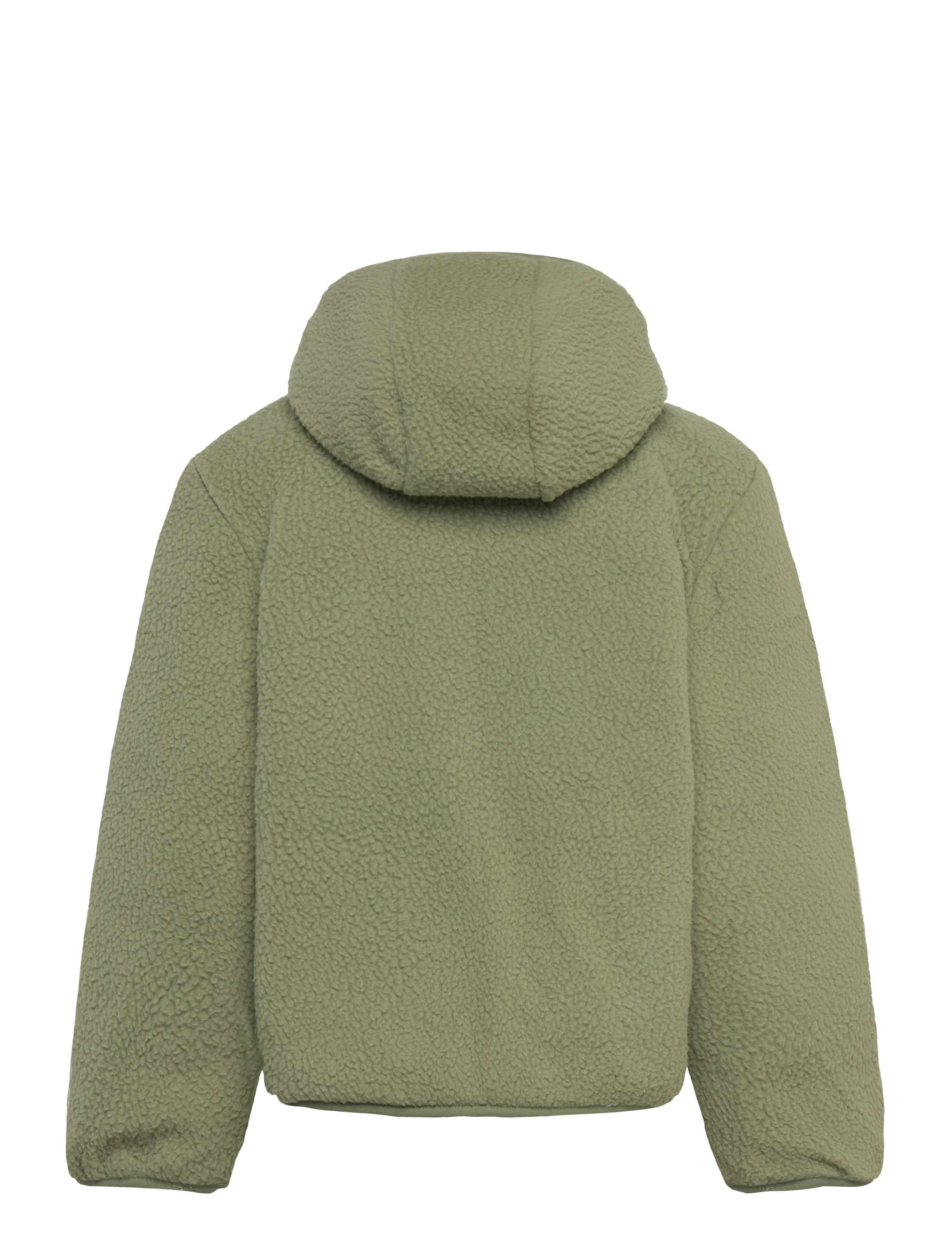 The North Face - B REVERSIBLE SHASTA FZ HOODED JACKET - quiltede jakker - new taupe green/bark mi - 4