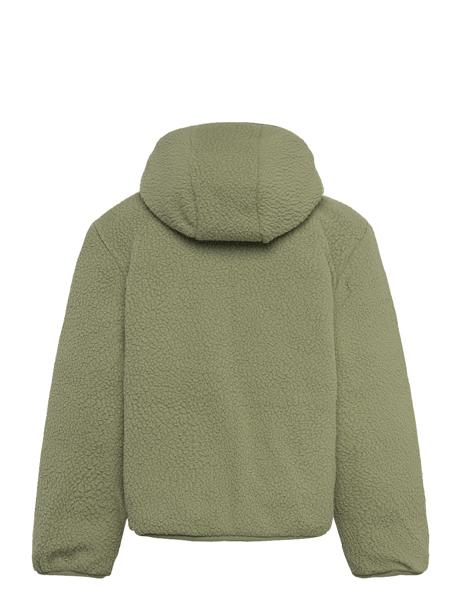 The North Face - B REVERSIBLE SHASTA FZ HOODED JACKET - steppjacken - new taupe green/bark mi - 4