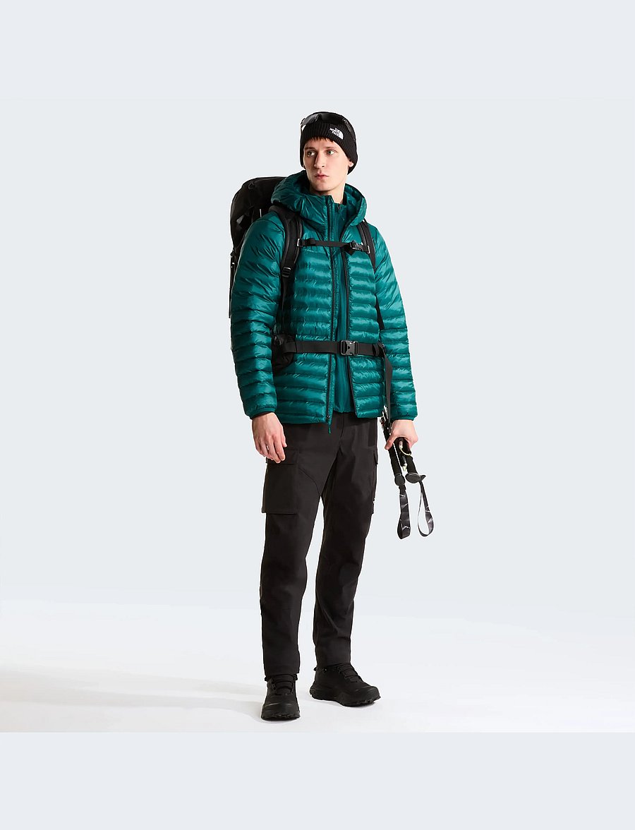The North Face - M TERRA PEAK HOODIE - daunenjacken - pacific teal/restorativ - 3