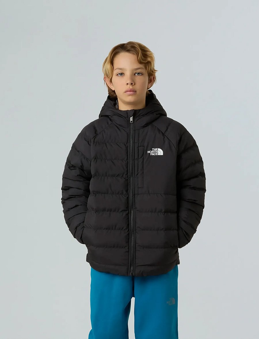 The North Face - B REVERSIBLE PERRITO HOODED JACKET - isolerade jackor - black - 0