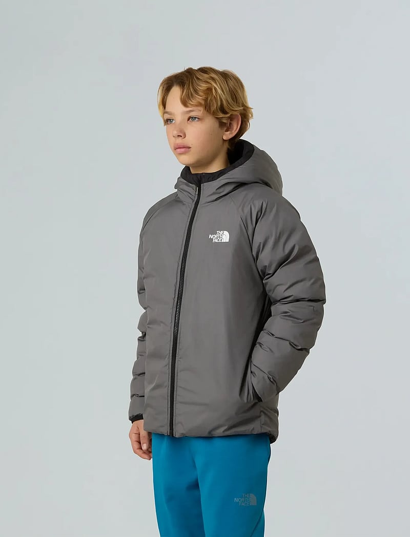 The North Face - B REVERSIBLE PERRITO HOODED JACKET - isolerade jackor - black - 4