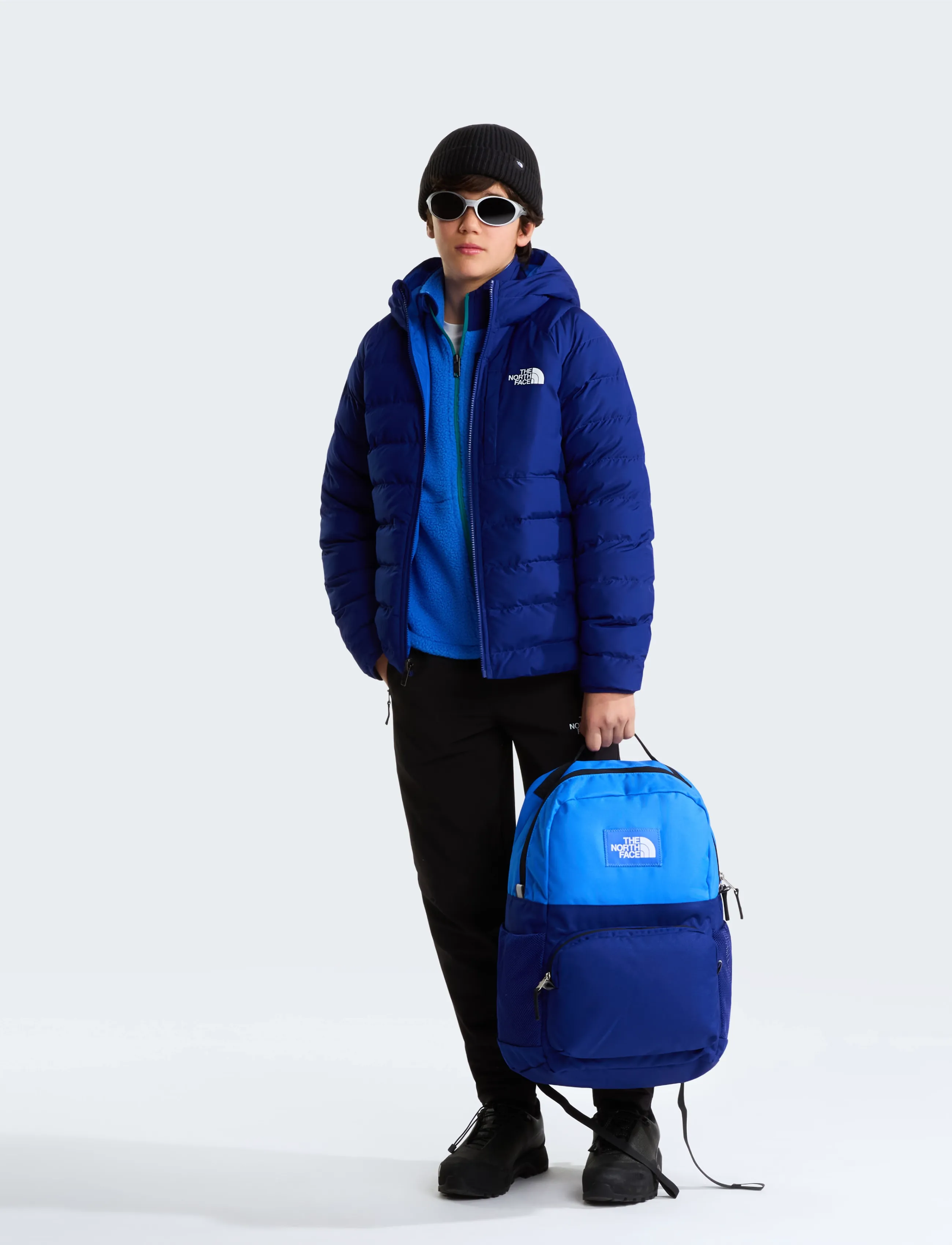 The North Face - B REVERSIBLE PERRITO HOODED JACKET - isolierte jacken - bold blue - 4