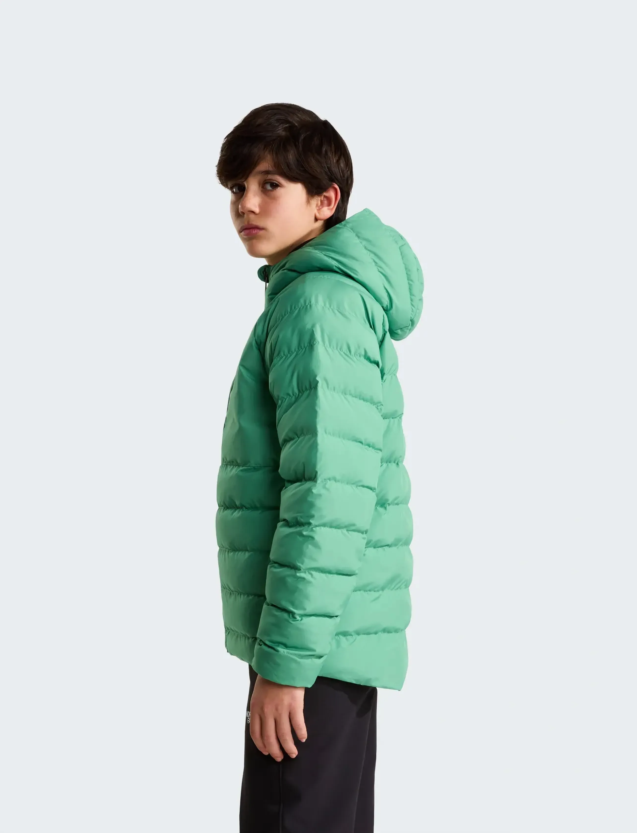 The North Face - B REVERSIBLE PERRITO HOODED JACKET - insulated jackets - dimmed algae - 5