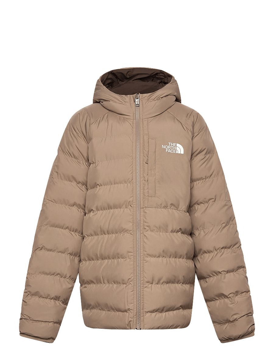 The North Face - B REVERSIBLE PERRITO HOODED JACKET - jakas ar siltu oderi - mushroom grey - 1